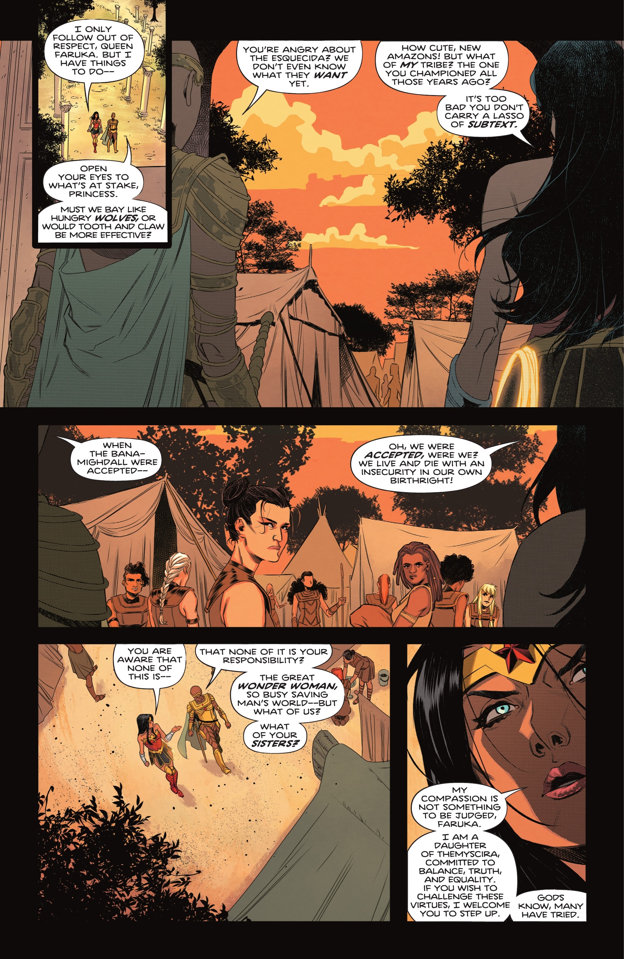 Read online Trial of the Amazons comic -  Issue #1 - 19