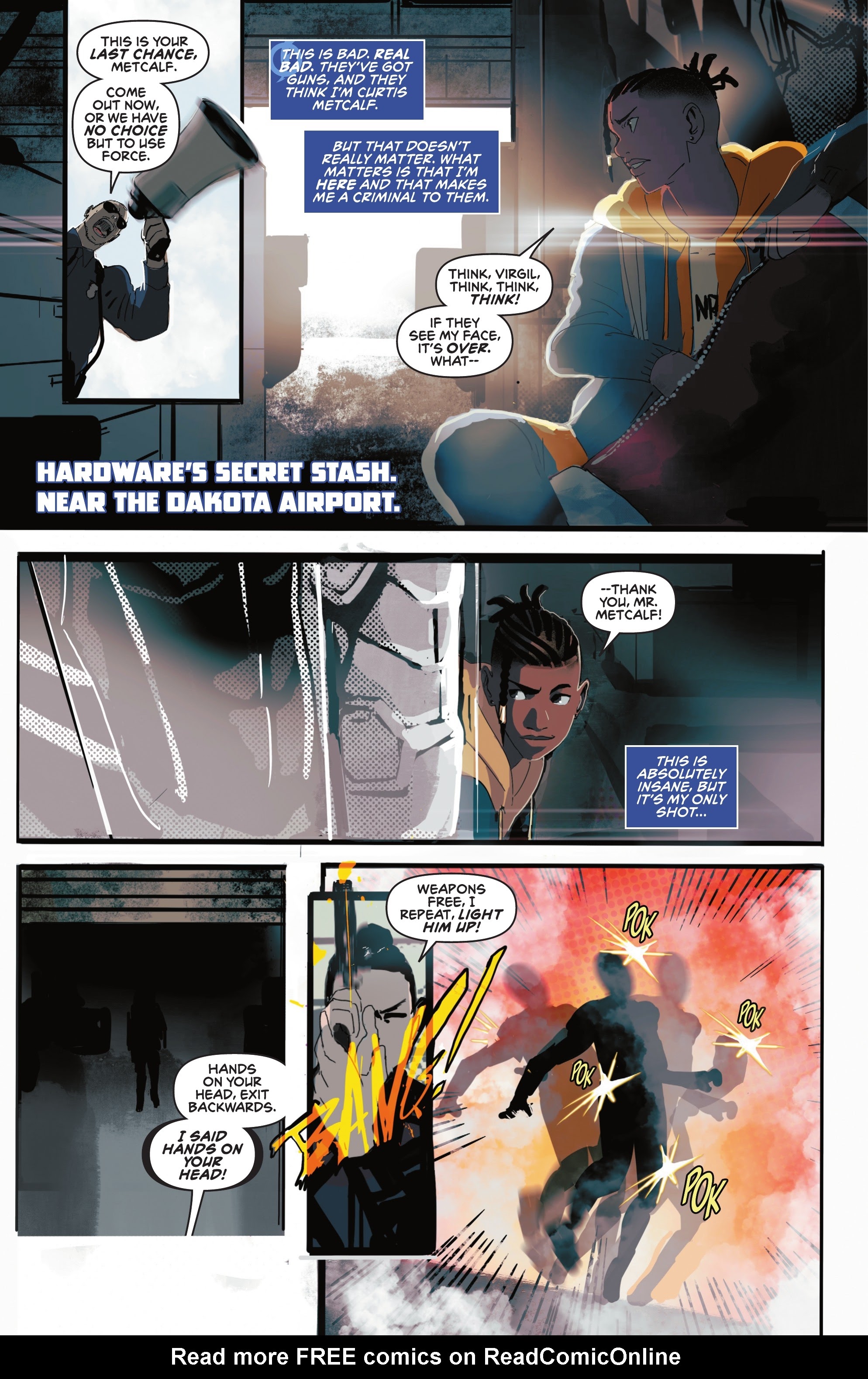 Read online Static: Season One comic -  Issue #3 - 4