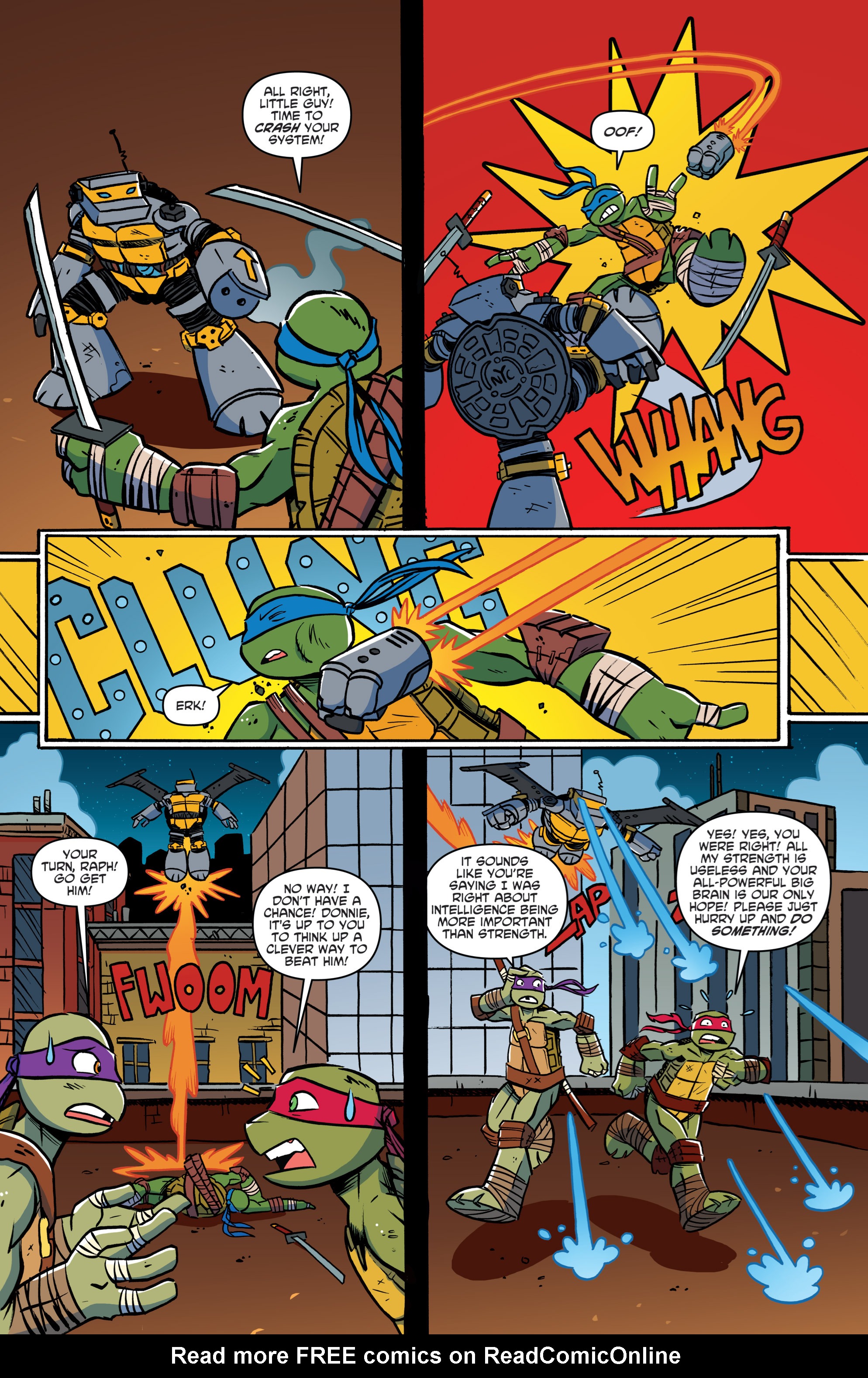 Read online Teenage Mutant Ninja Turtles New Animated Adventures comic -  Issue #9 - 7