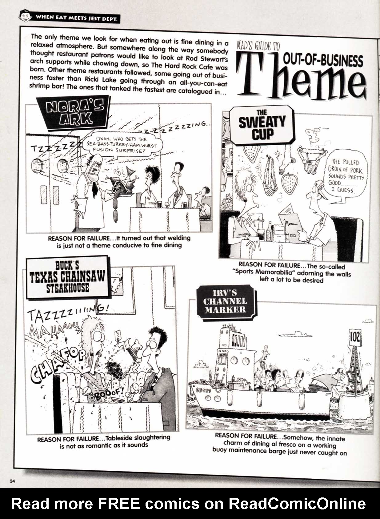 Read online MAD comic -  Issue #408 - 36