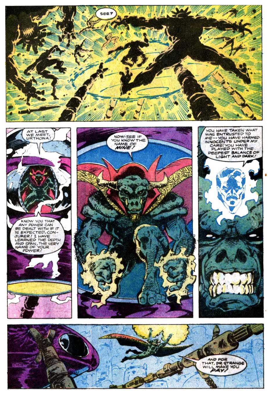Read online Doctor Strange (1974) comic -  Issue #81 - 12
