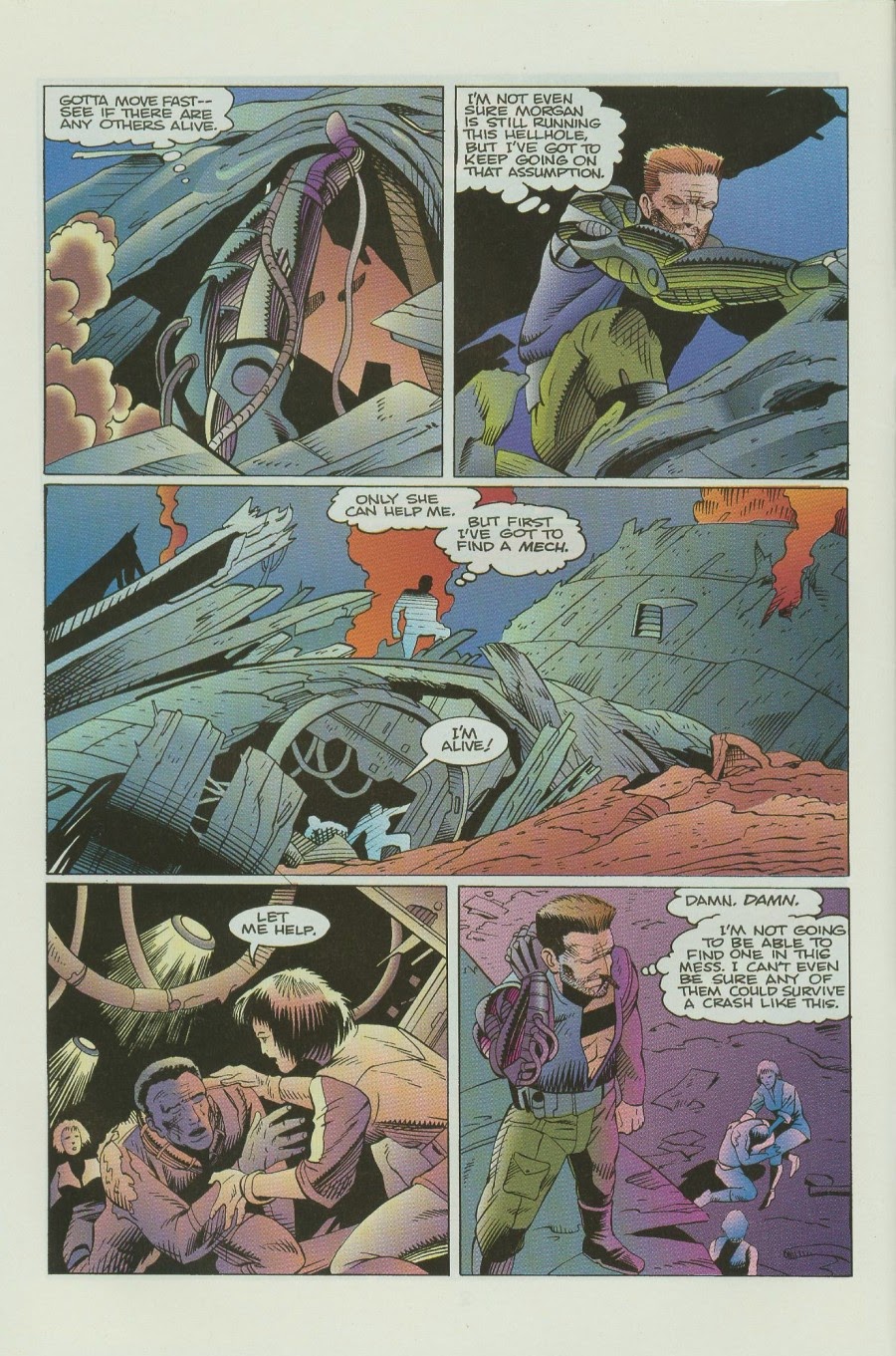 Read online Battletech: Fallout comic -  Issue #1 - 6