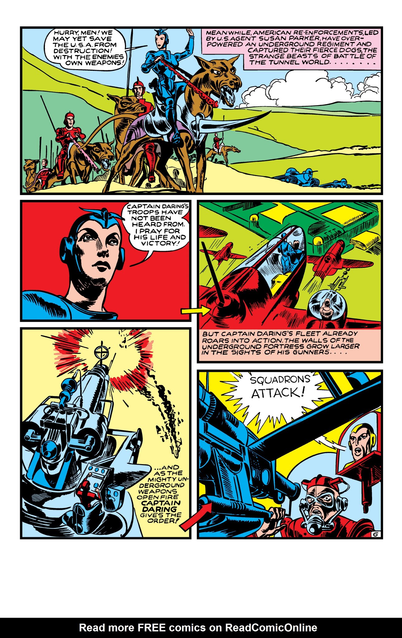 Read online Daring Mystery Comics comic -  Issue #7 - 50