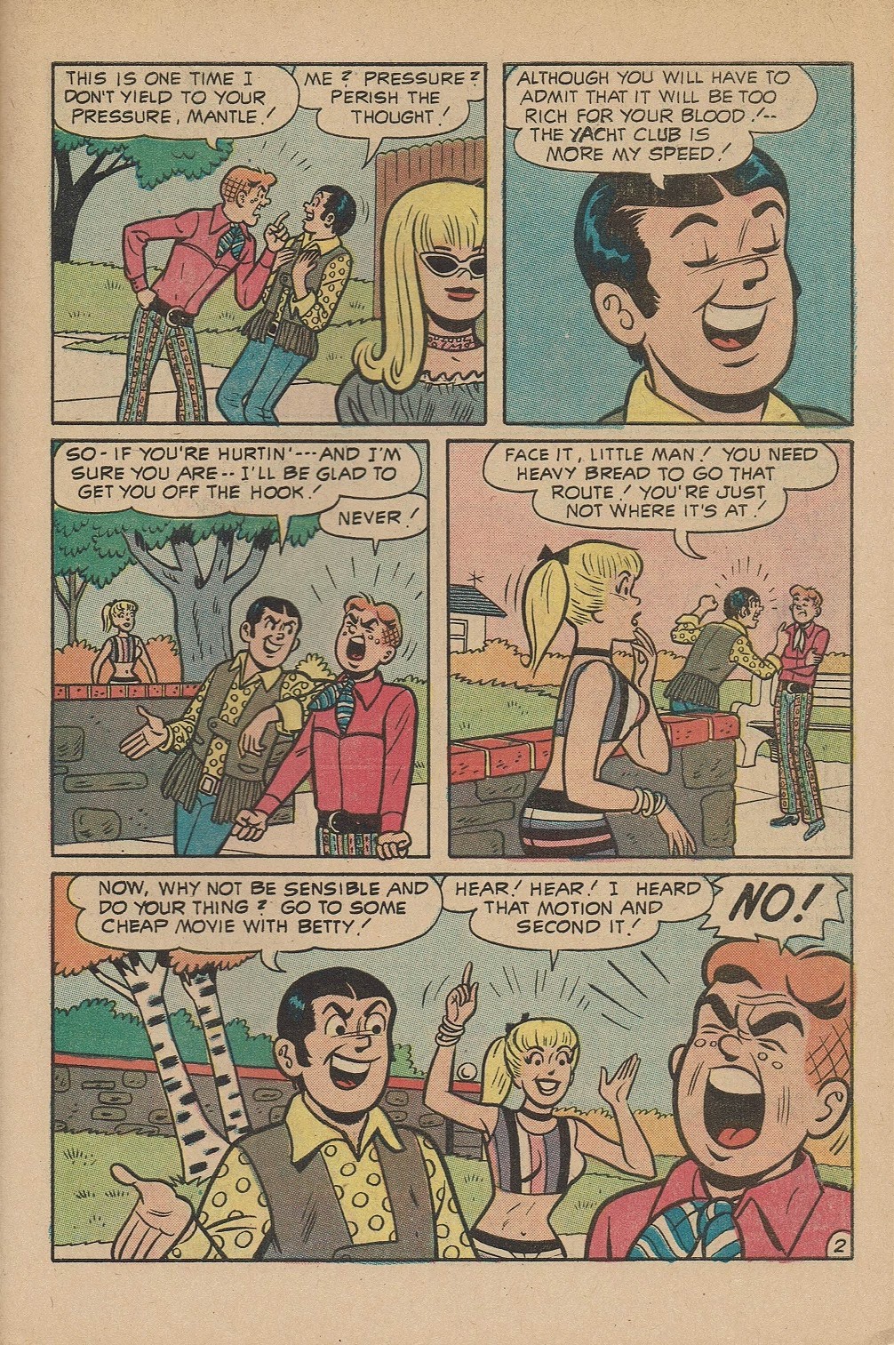 Read online Reggie and Me (1966) comic -  Issue #51 - 21