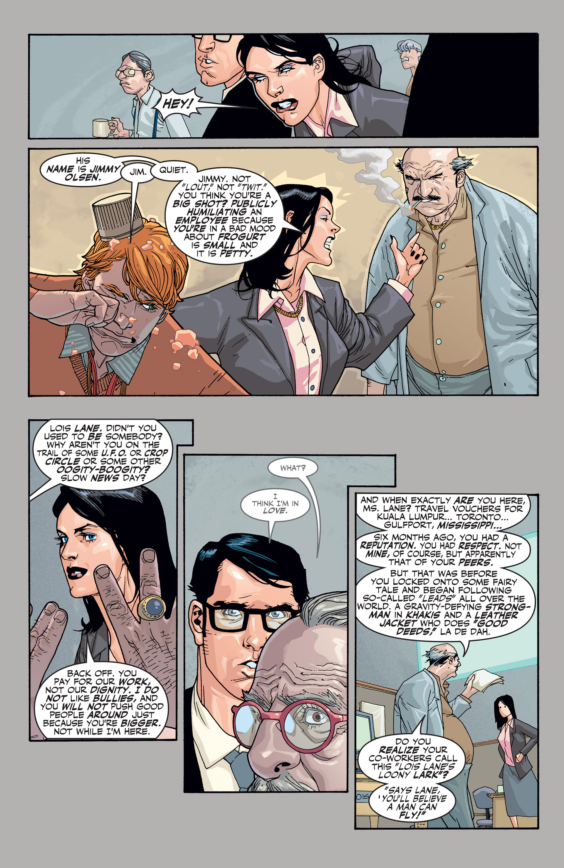Read online Superman: Birthright (2003) comic -  Issue #4 - 7