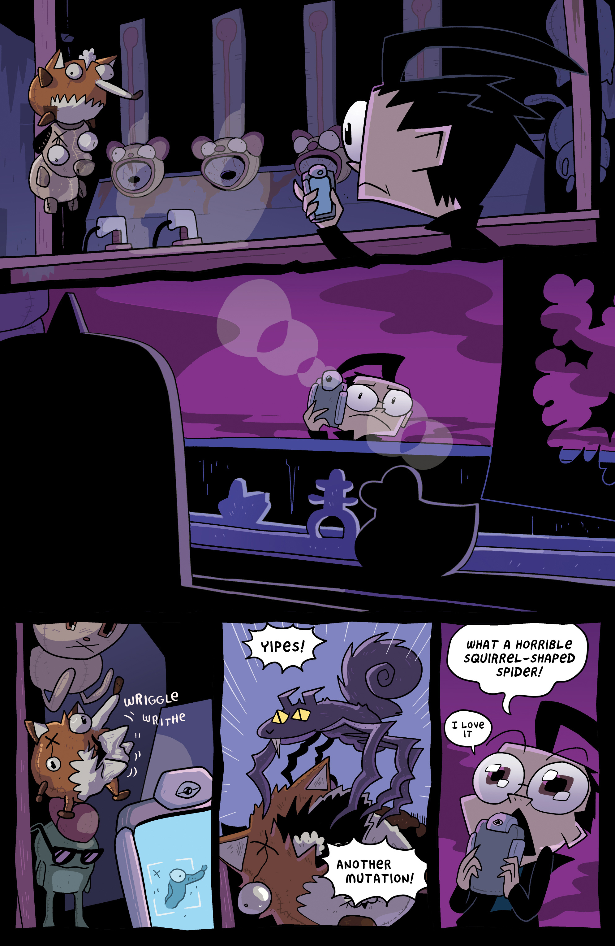 Read online Invader Zim comic -  Issue # _TPB 7 - 115