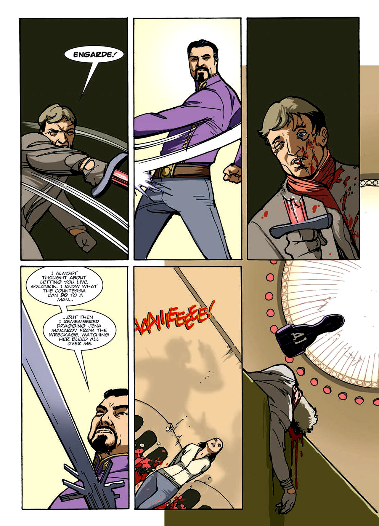 Read online Nikolai Dante comic -  Issue # TPB 8 - 142