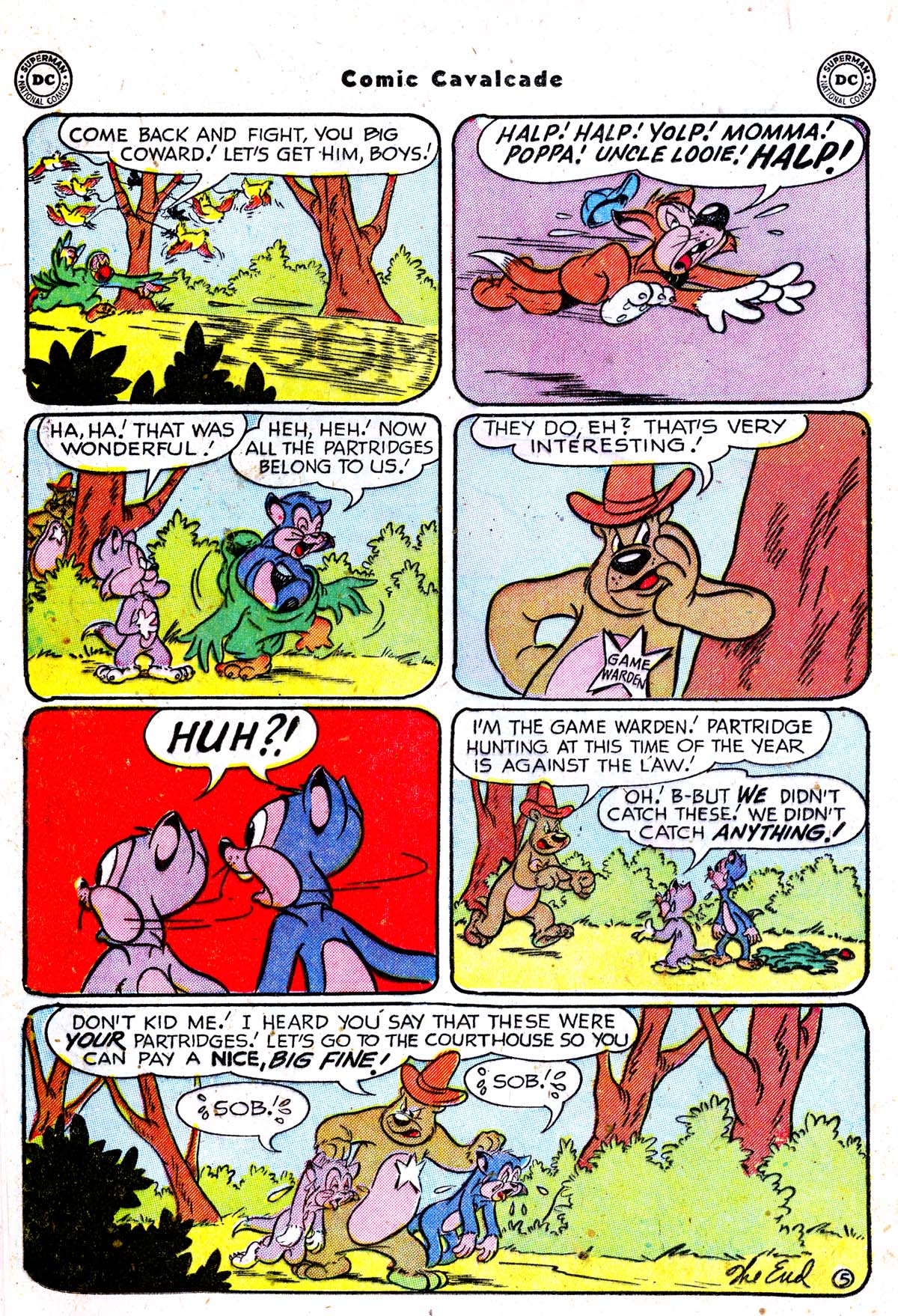 Read online Comic Cavalcade comic -  Issue #48 - 30