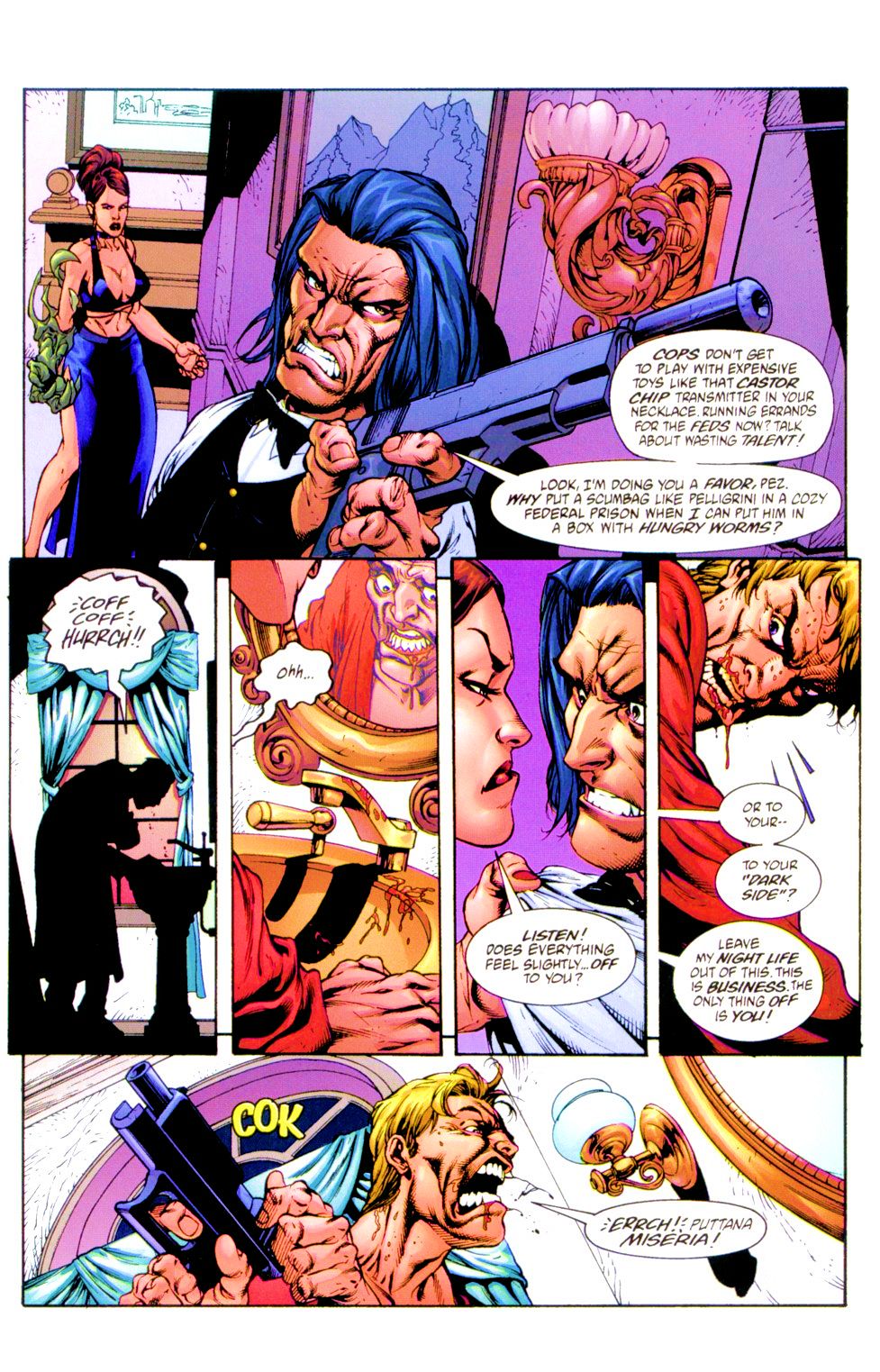 Read online Witchblade/Aliens/The Darkness/Predator: Mindhunter comic -  Issue #1 - 9