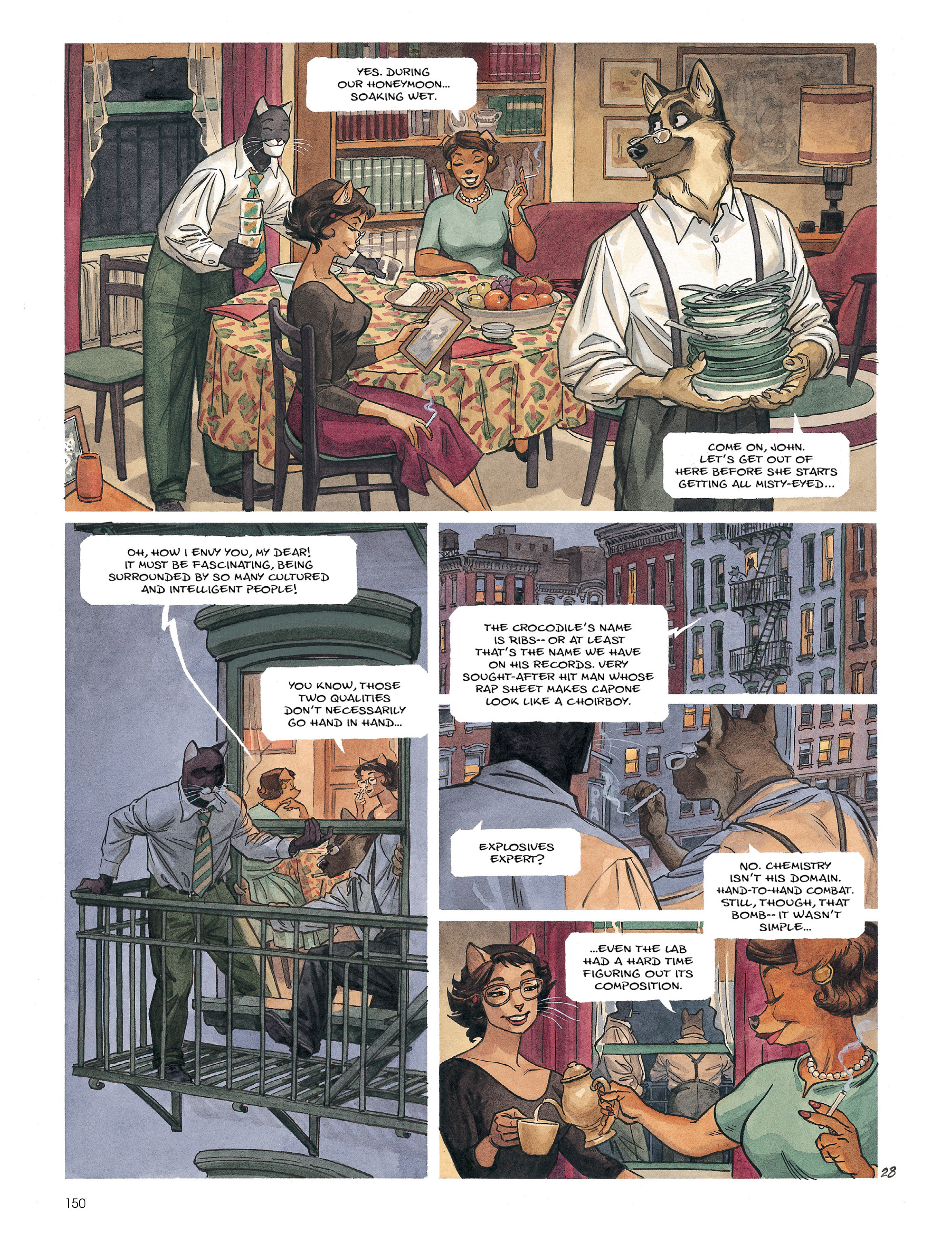 Read online Blacksad (2010) comic -  Issue # Full - 149