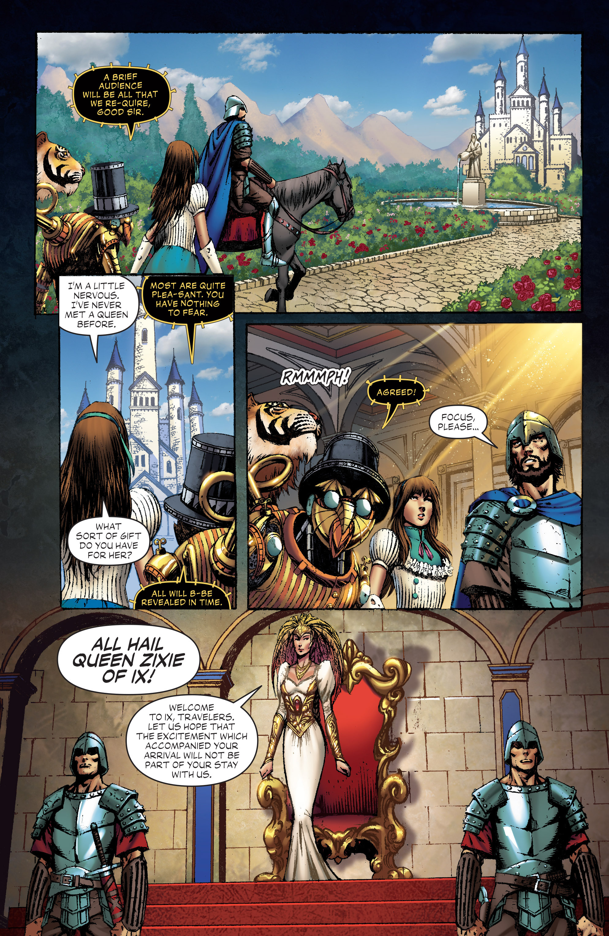 Read online Legends of Oz: Tik-Tok and the Kalidah comic -  Issue #3 - 17