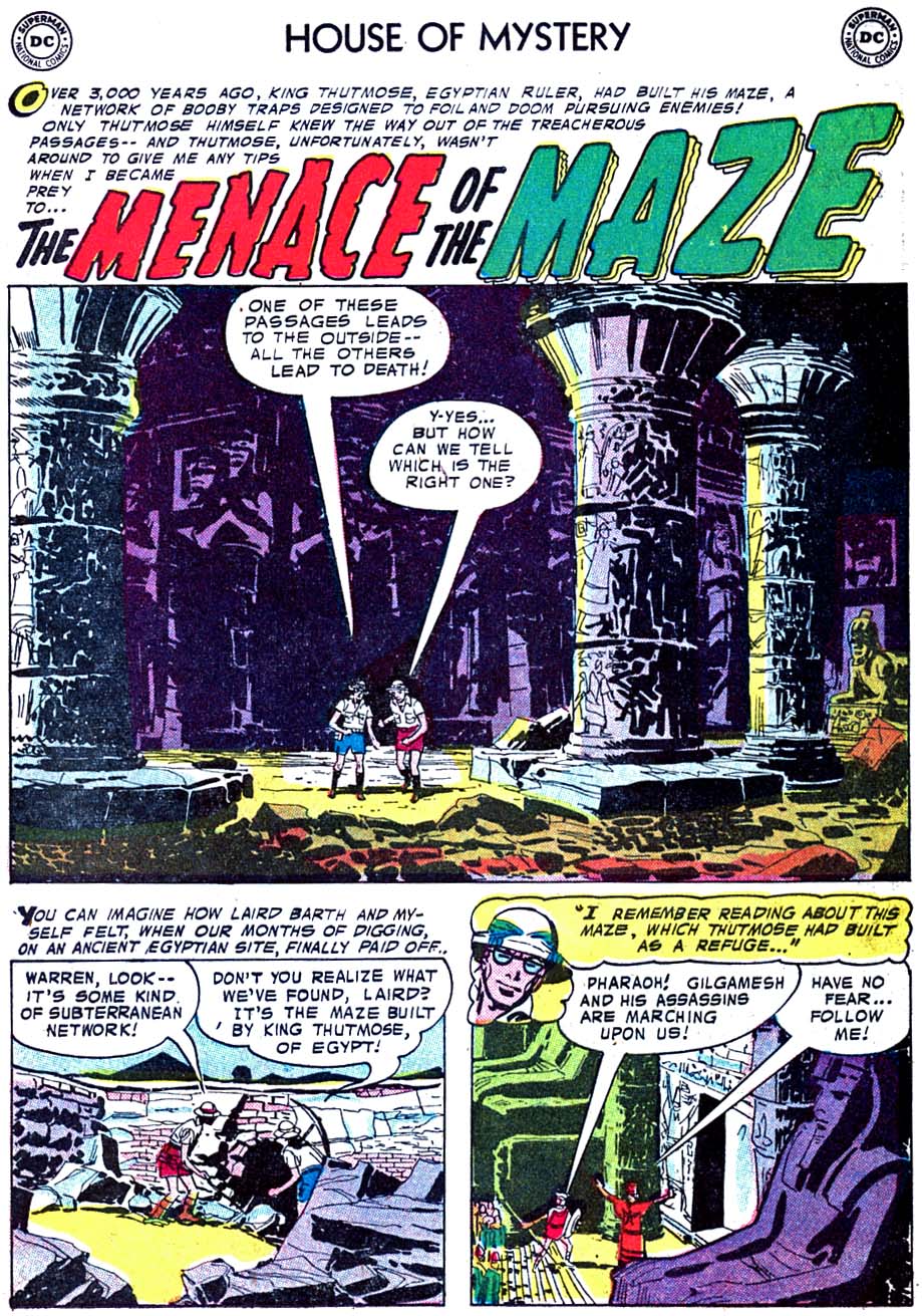 Read online House of Mystery (1951) comic -  Issue #70 - 11