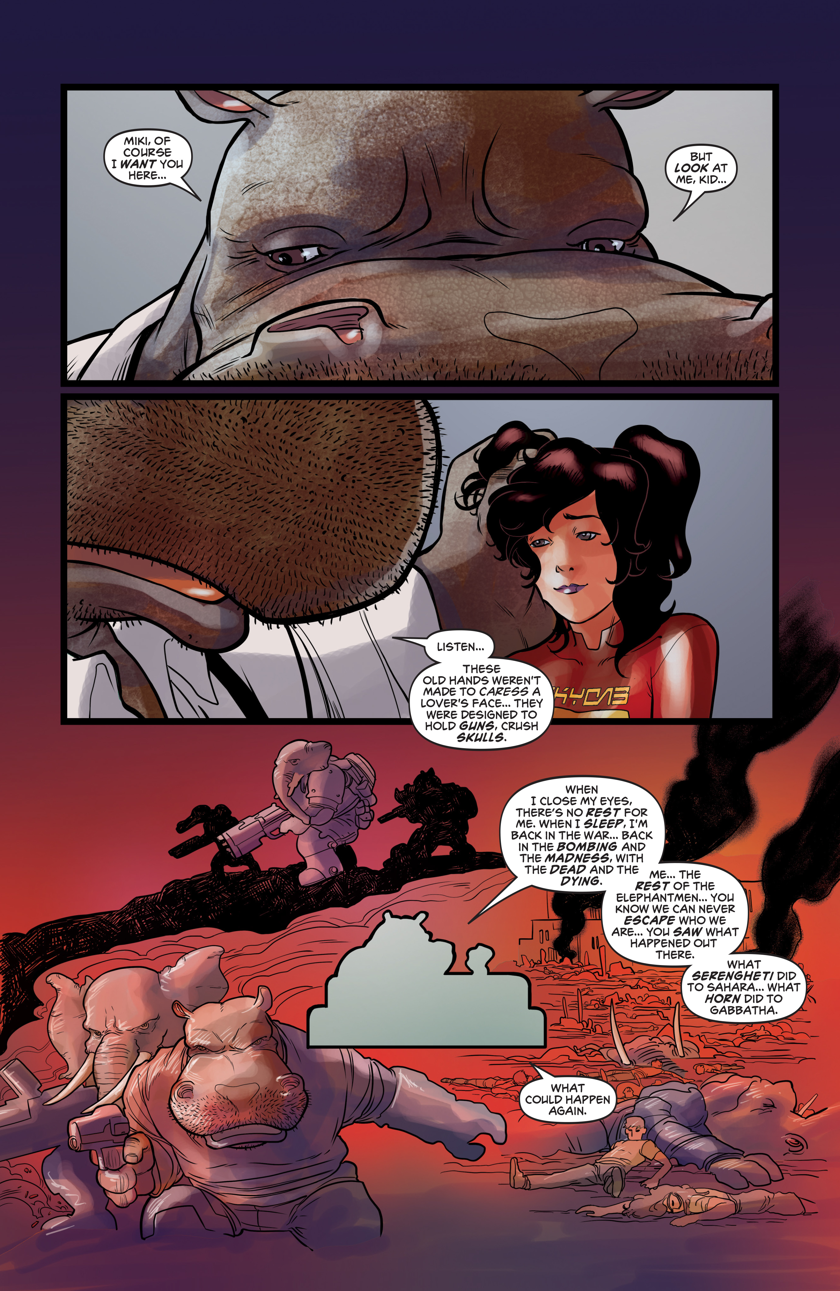 Read online Elephantmen comic -  Issue #64 - 14