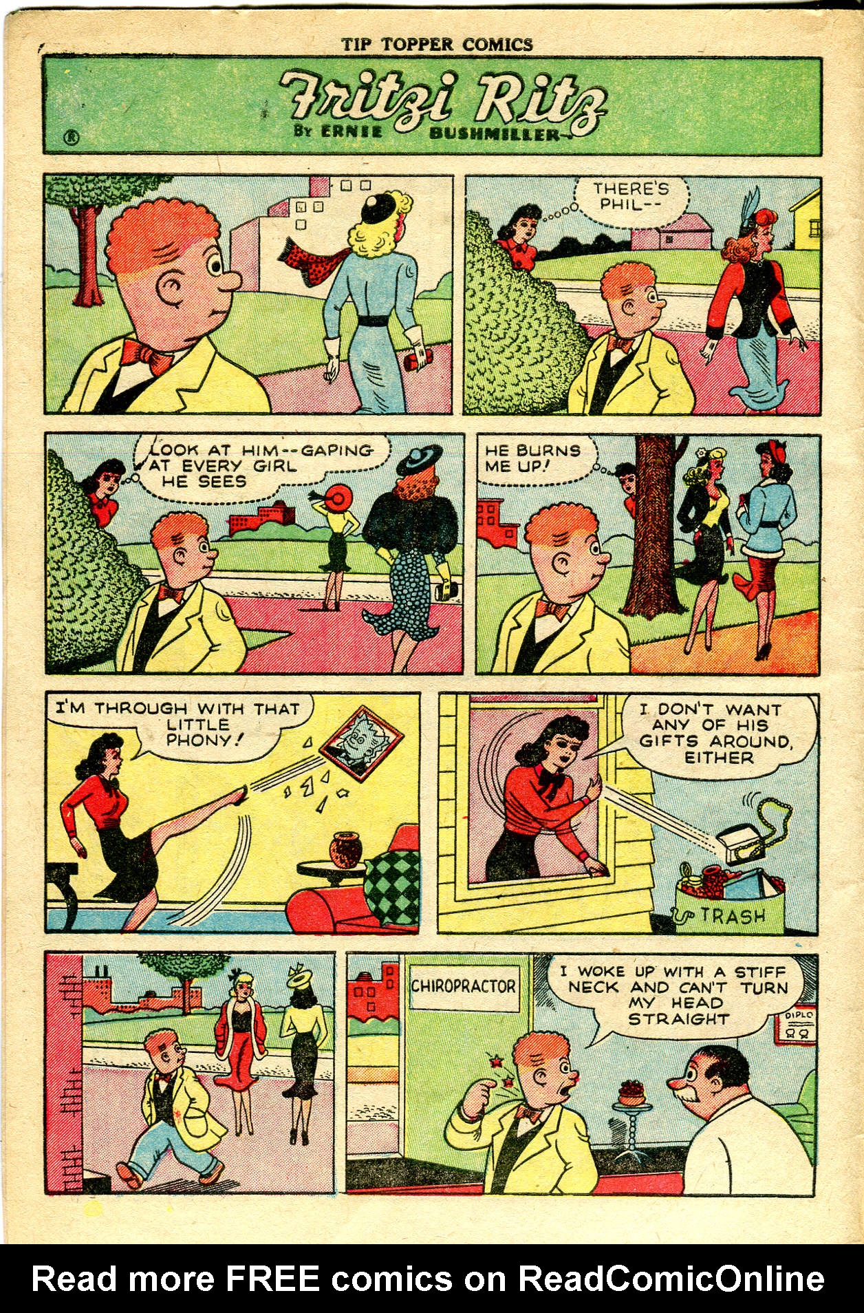 Read online Tip Topper Comics comic -  Issue #15 - 4