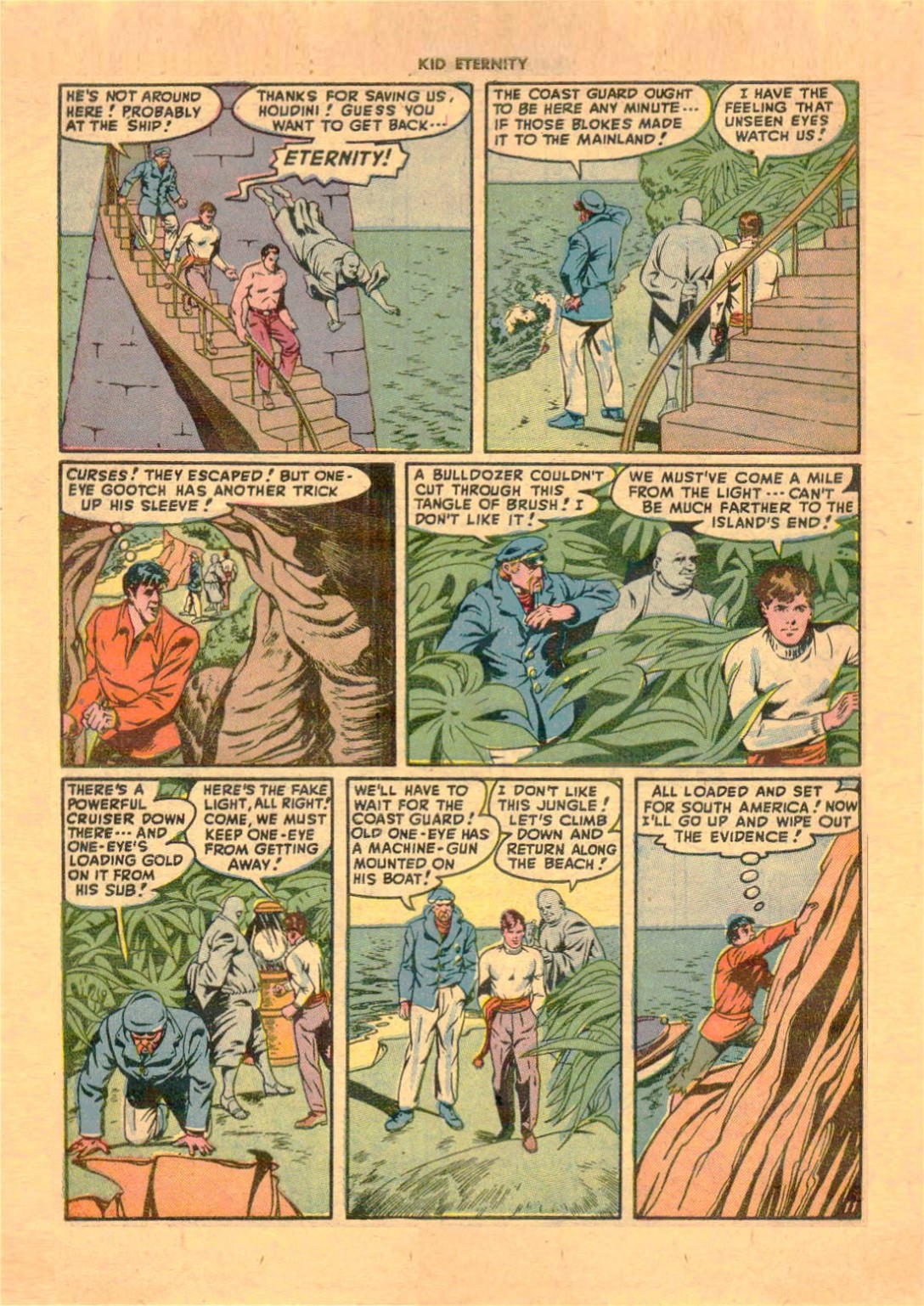 Read online Kid Eternity (1946) comic -  Issue #8 - 46