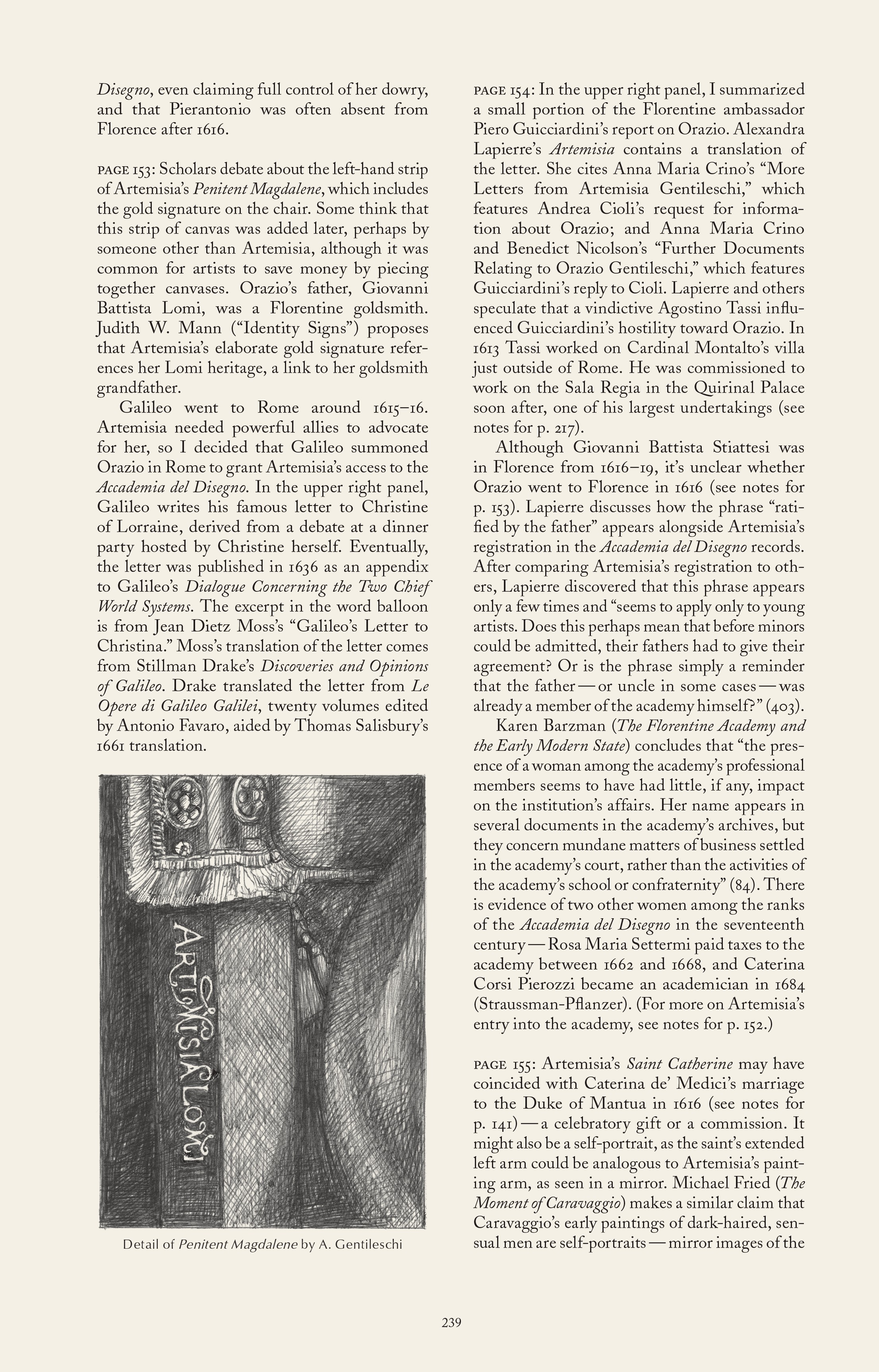 Read online I Know What I Am: The Life and Times of Artemisia Gentileschi comic -  Issue # TPB (Part 3) - 45