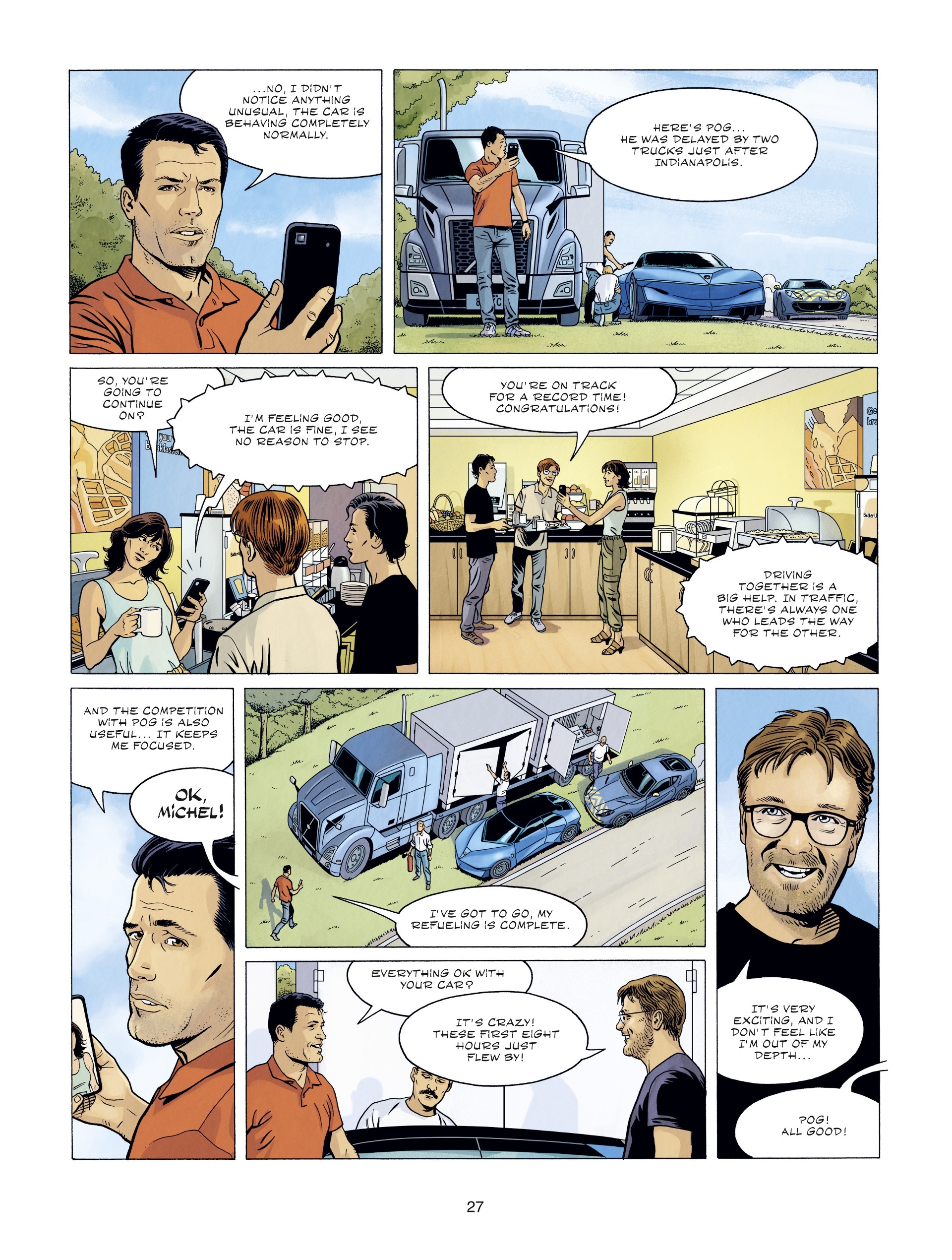 Read online Michel Vaillant comic -  Issue #11 - 27