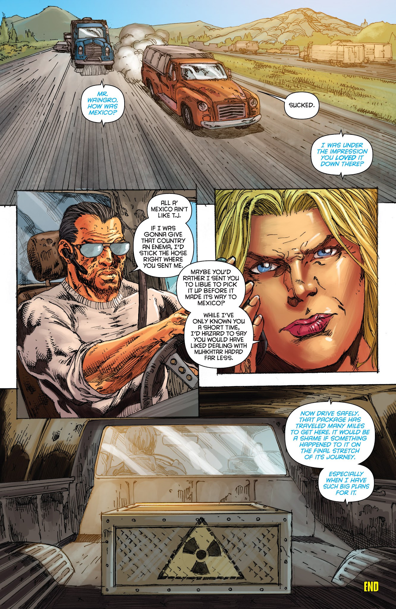 Read online Bionic Man comic -  Issue #20 - 25