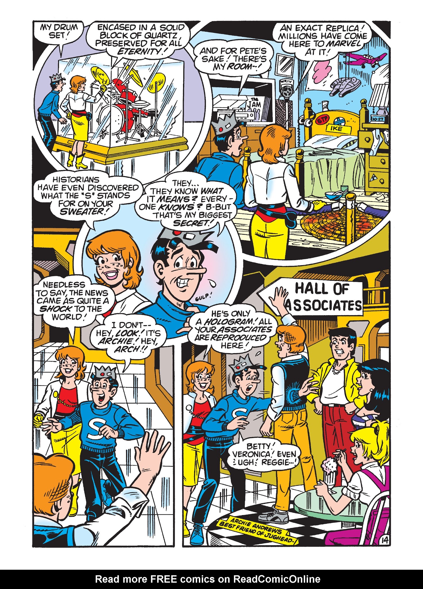 Read online Archie 75th Anniversary Digest comic -  Issue #6 - 124