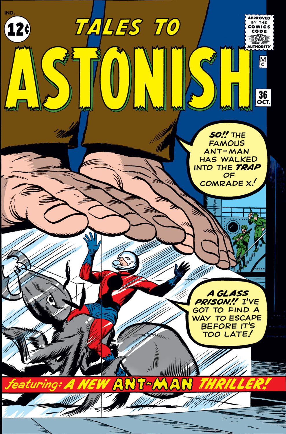 Read online Tales to Astonish (1959) comic -  Issue #36 - 1