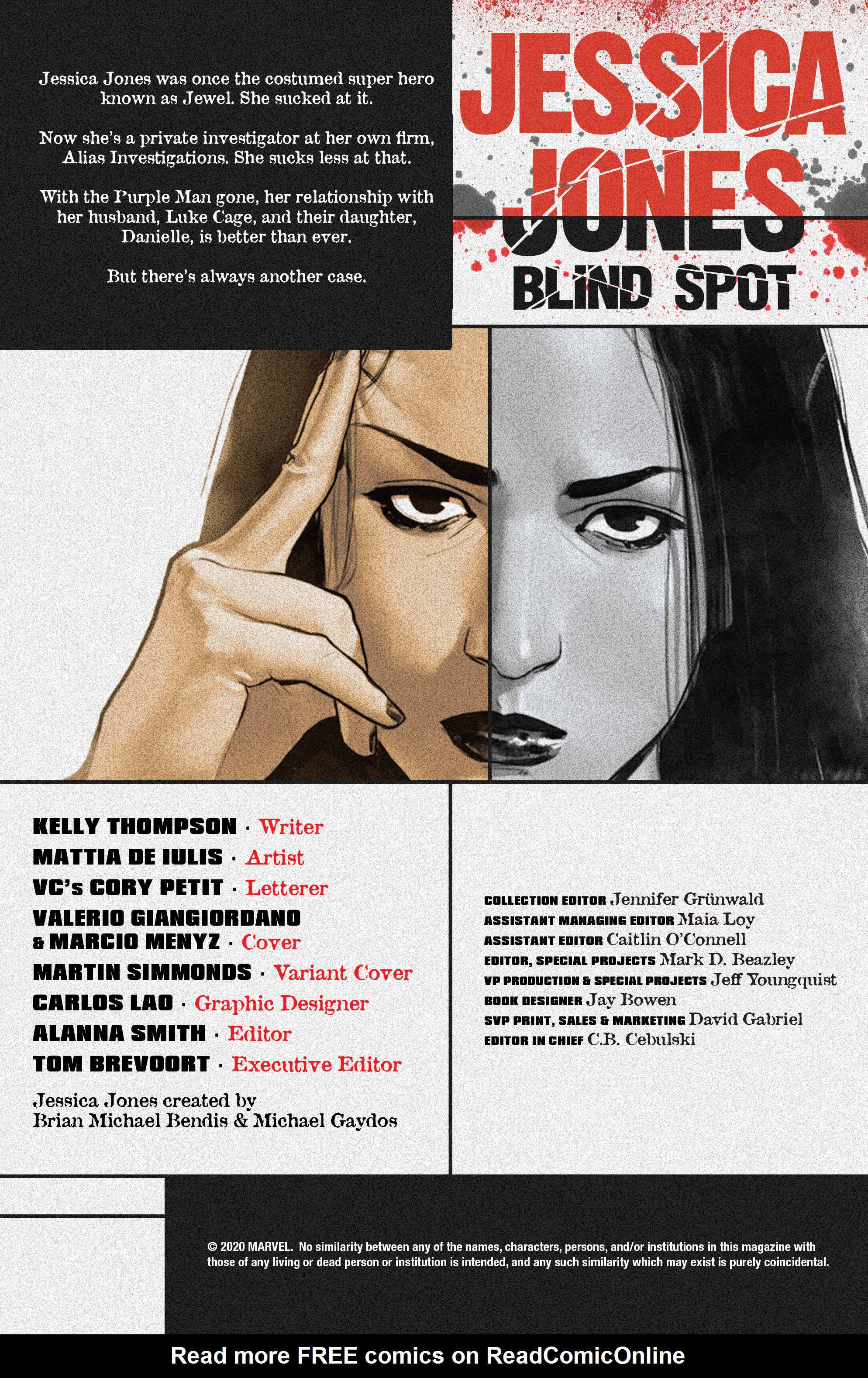 Read online Jessica Jones: Blind Spot comic -  Issue #1 - 4