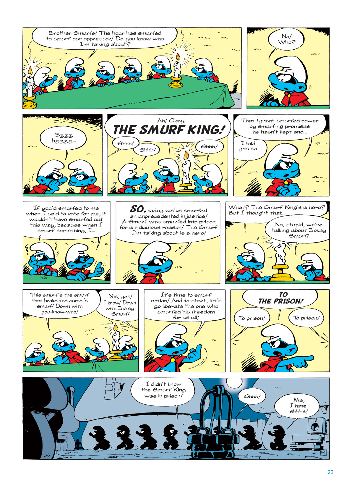 Read online The Smurfs comic -  Issue #3 - 23