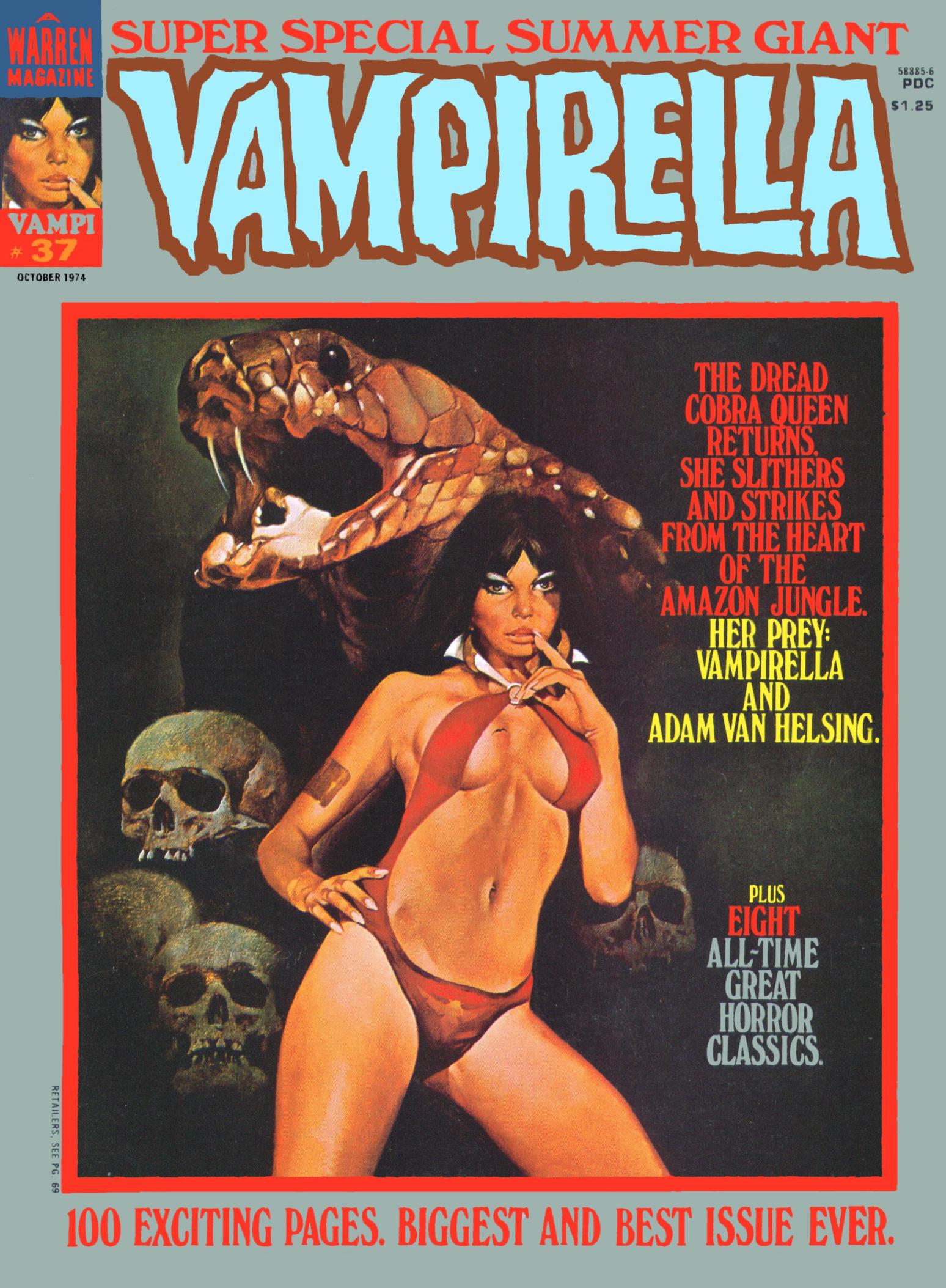 Read online Vampirella (1969) comic -  Issue #37 - 1