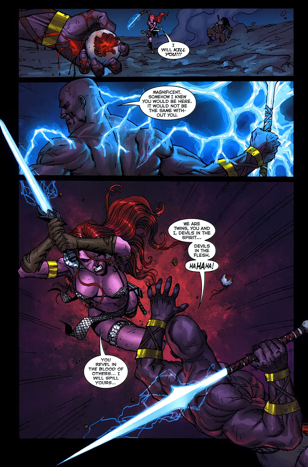 Read online Sword of Red Sonja: Doom of the Gods comic -  Issue #3 - 20