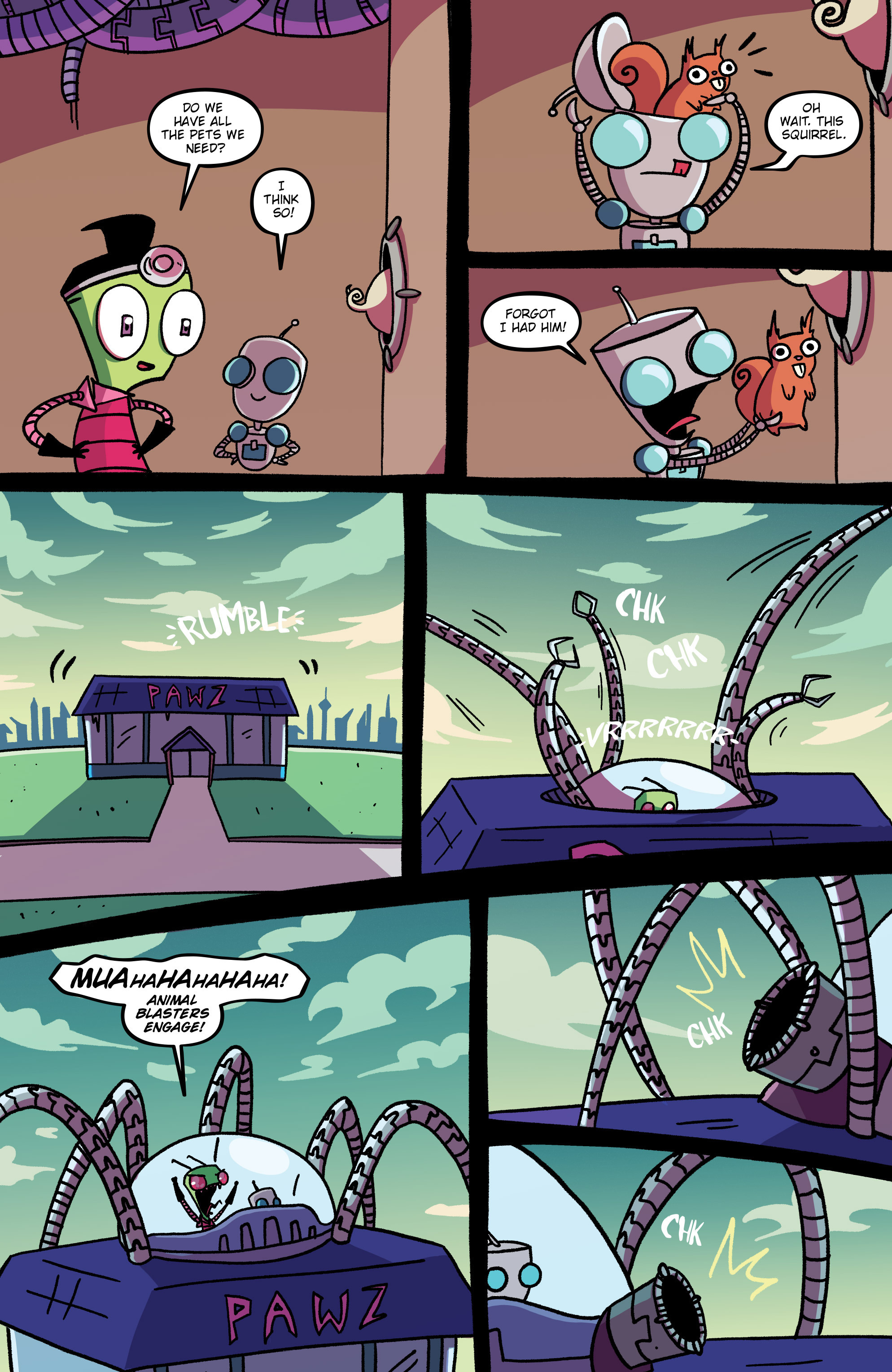 Read online Invader Zim comic -  Issue # _TPB 3 - 21