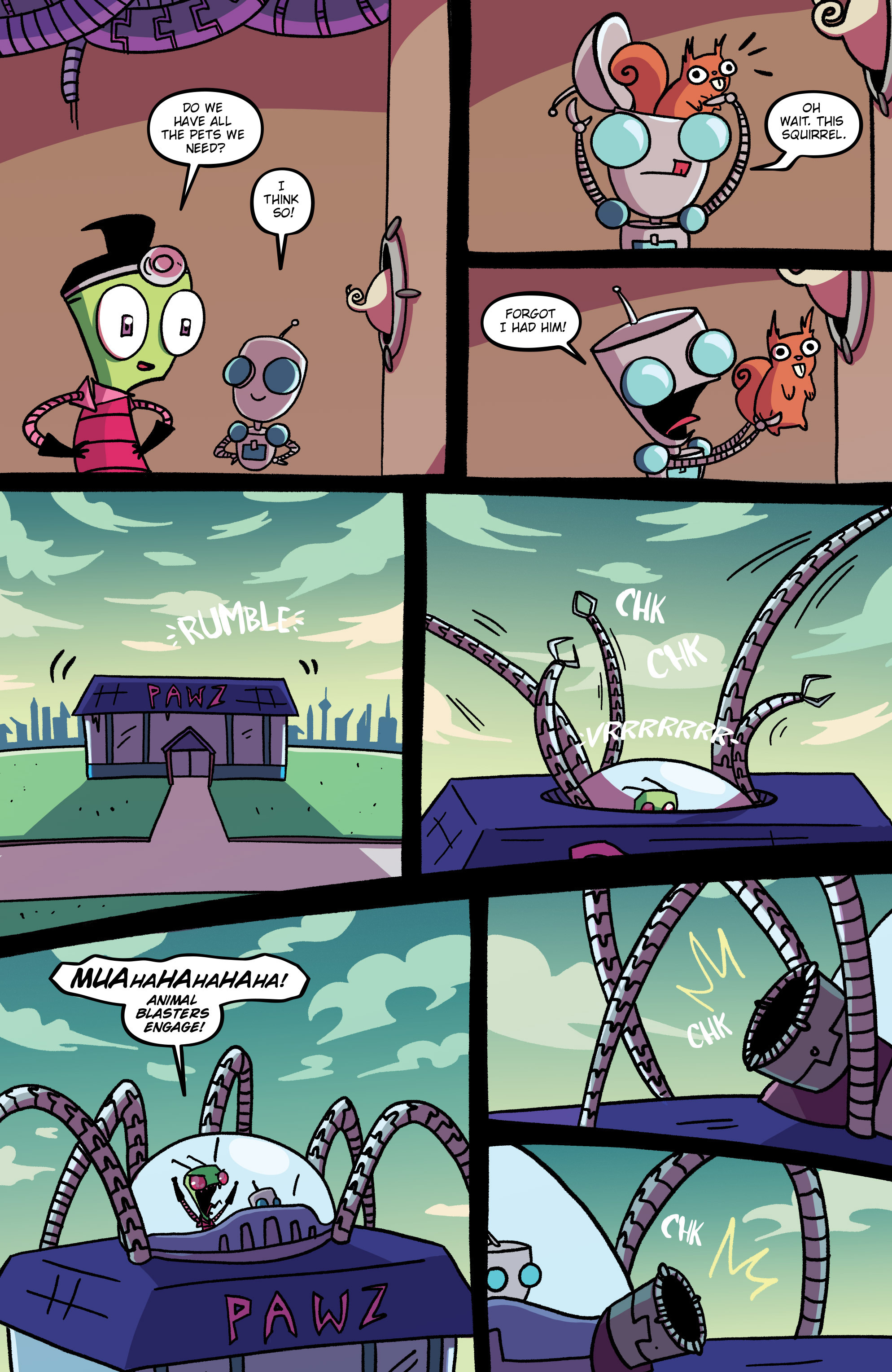 Read online Invader Zim comic -  Issue # _TPB 3 - 21