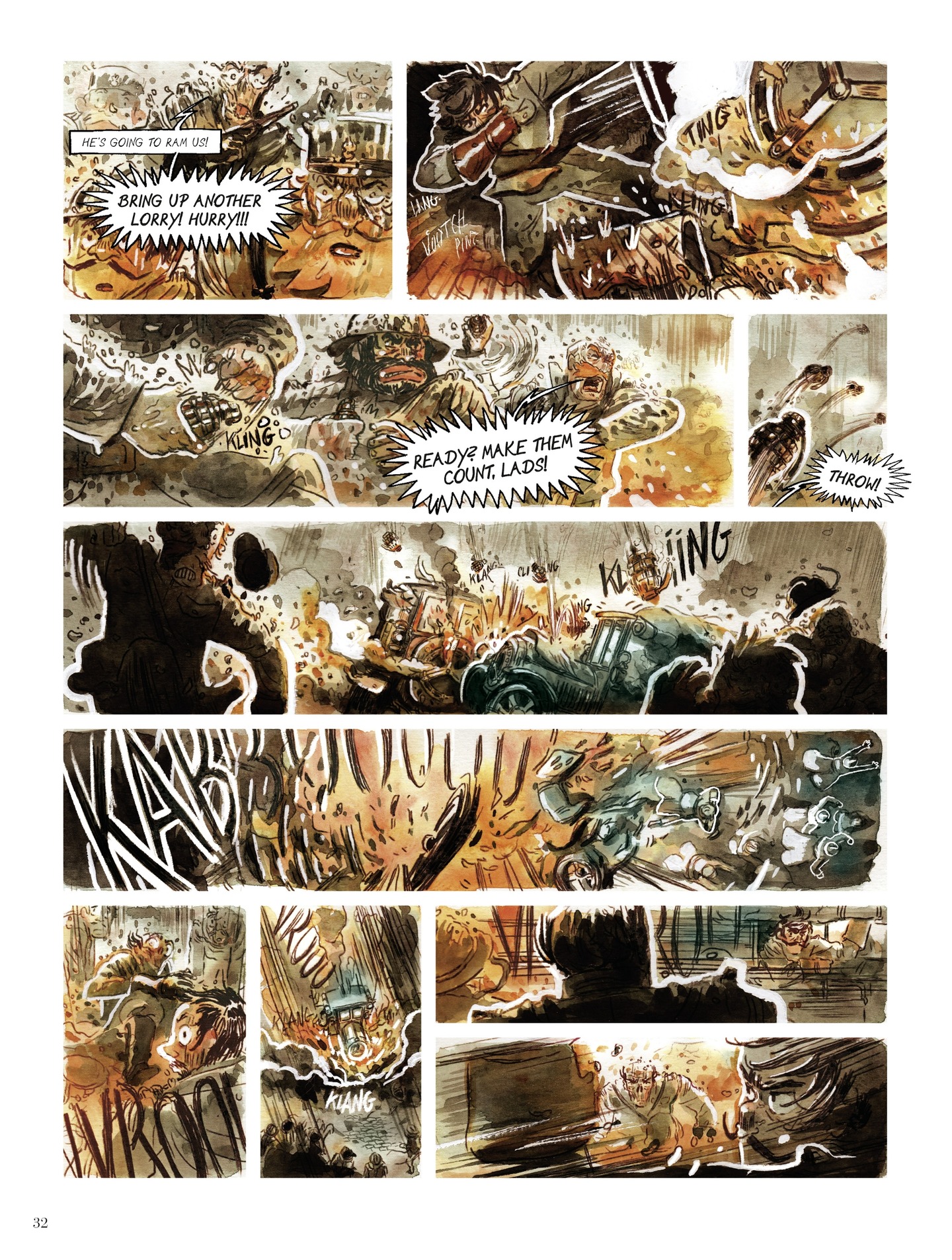 Read online Swan Song comic -  Issue #2 - 32