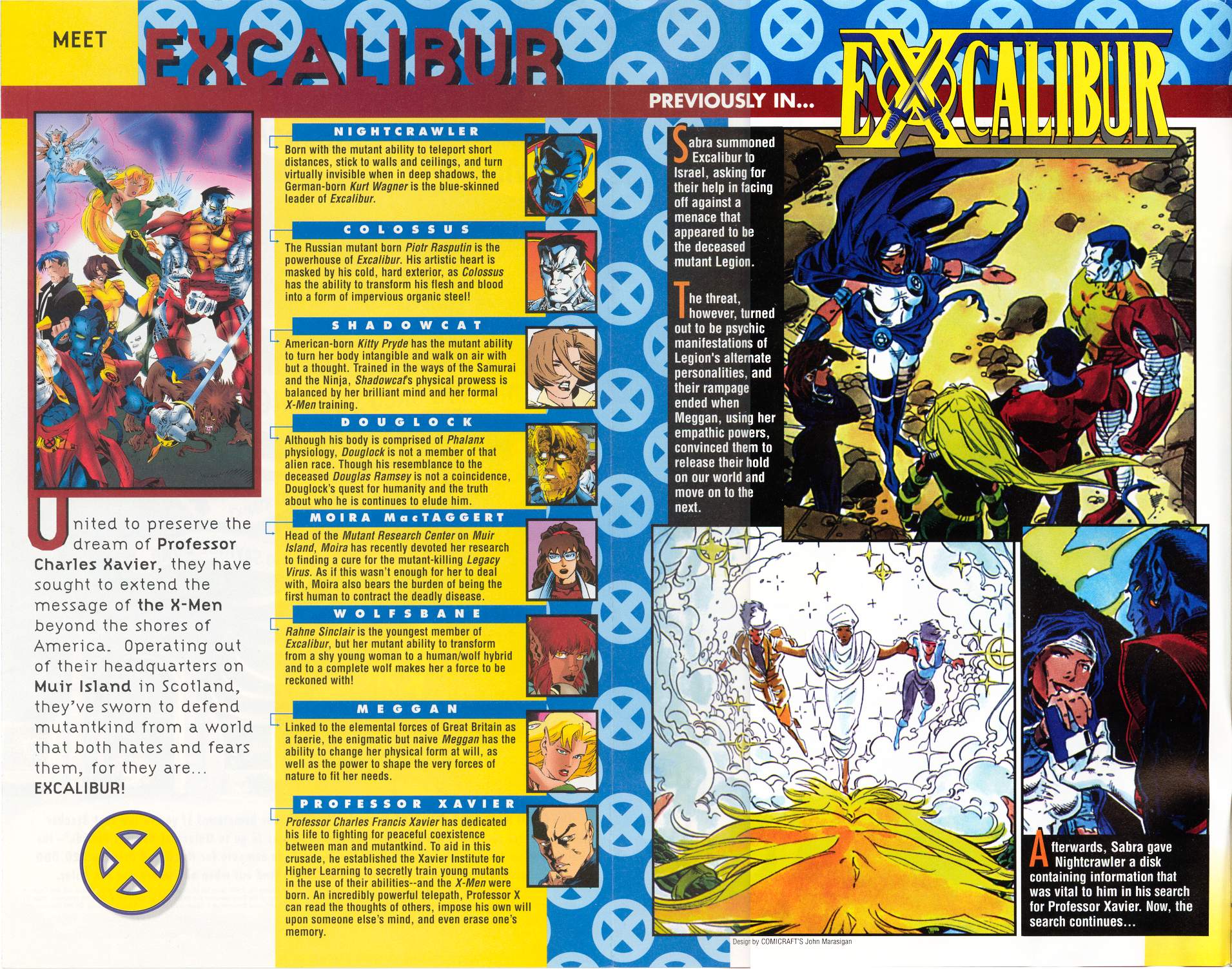 Read online Excalibur (1988) comic -  Issue #122 - 2