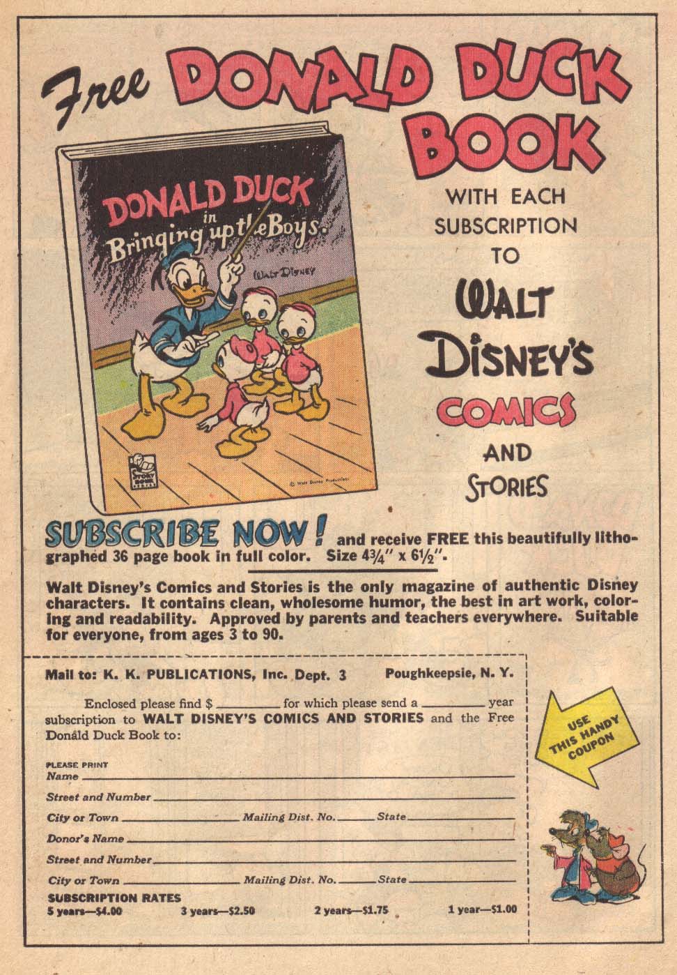 Read online Walt Disney's Comics and Stories comic -  Issue #162 - 50