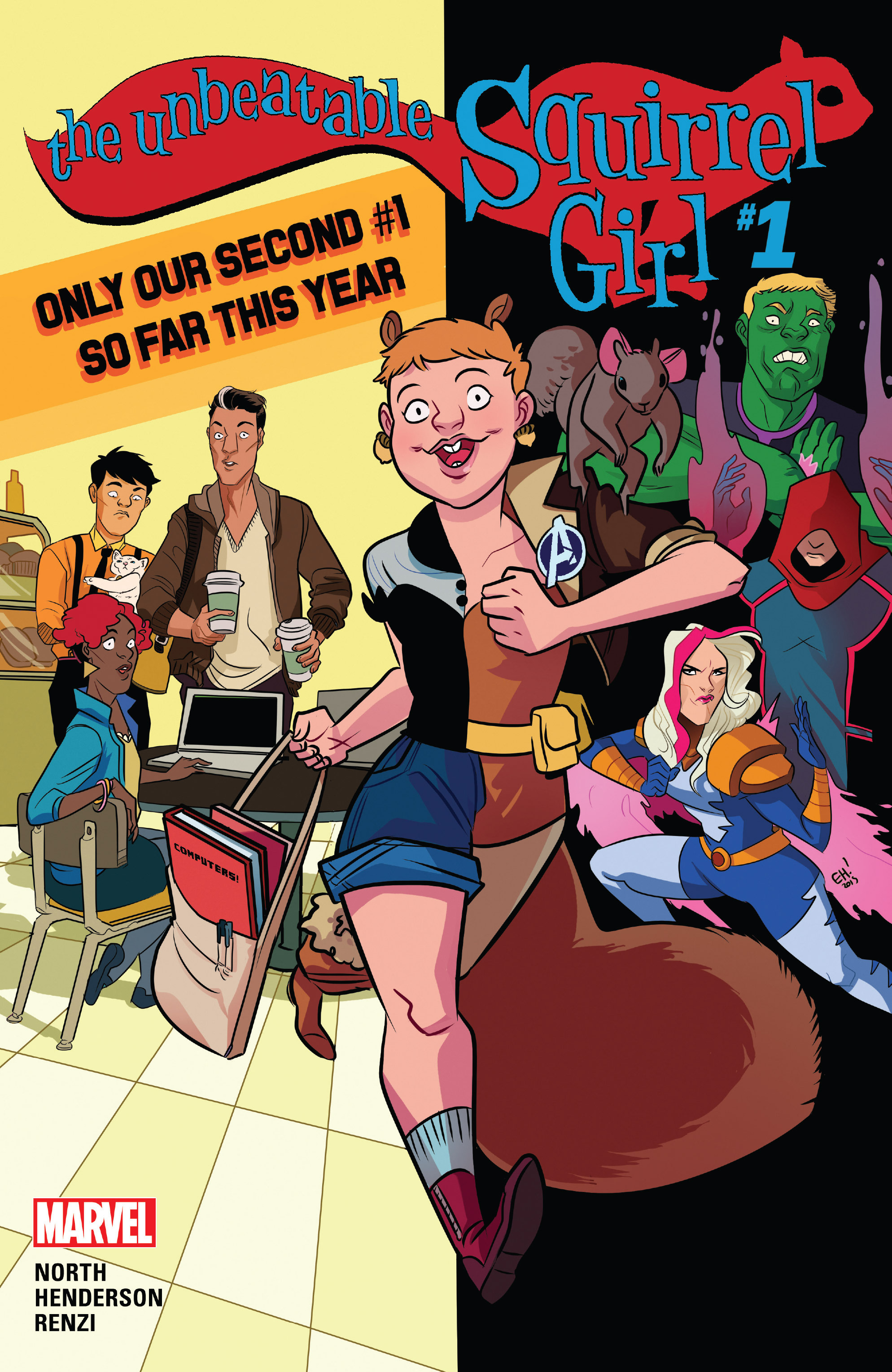 Read online The Unbeatable Squirrel Girl II comic -  Issue #1 - 1