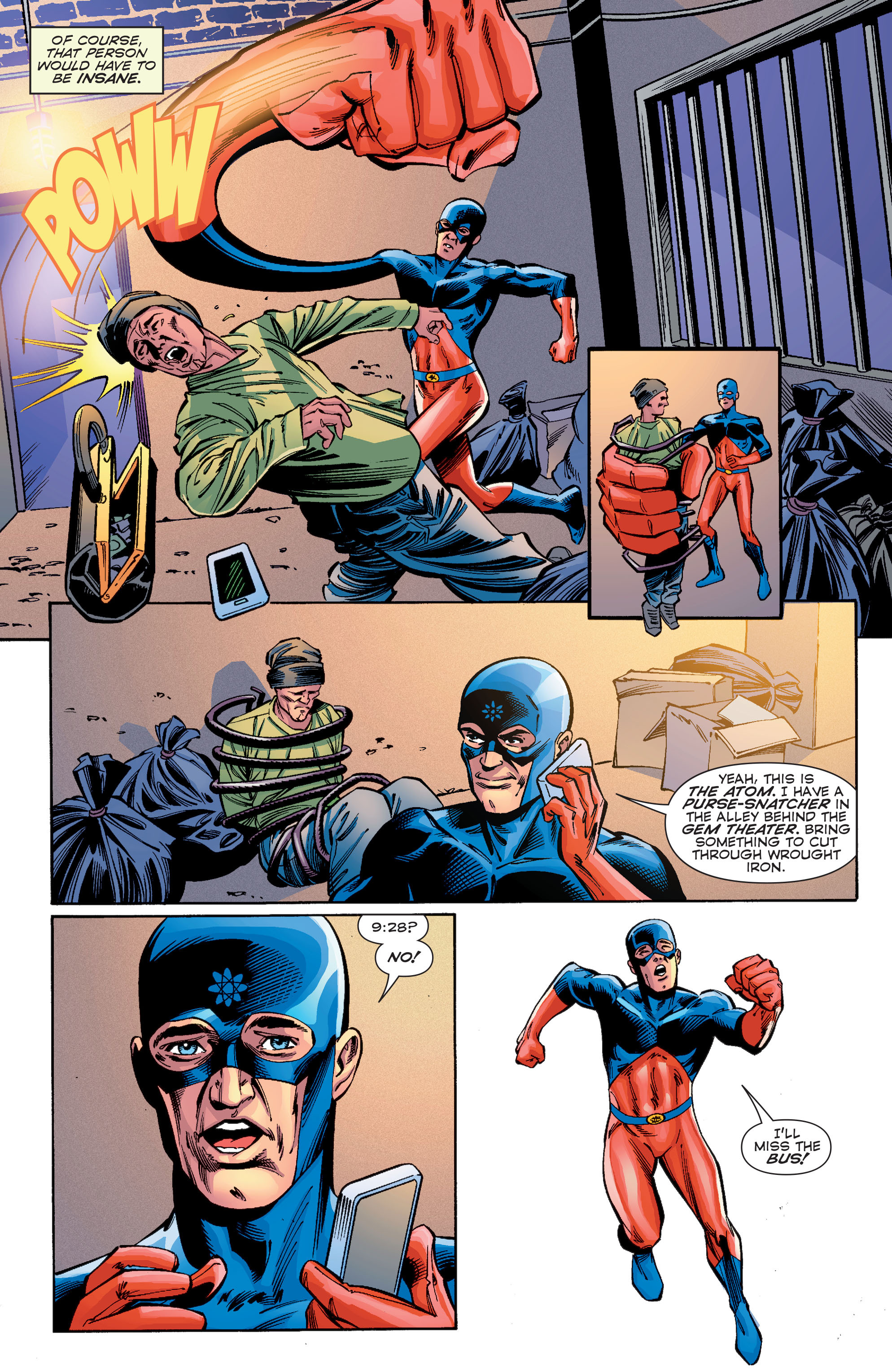 Read online Convergence Atom comic -  Issue #1 - 11