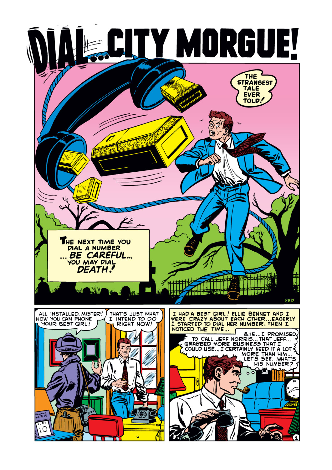 Read online Strange Tales (1951) comic -  Issue #4 - 8