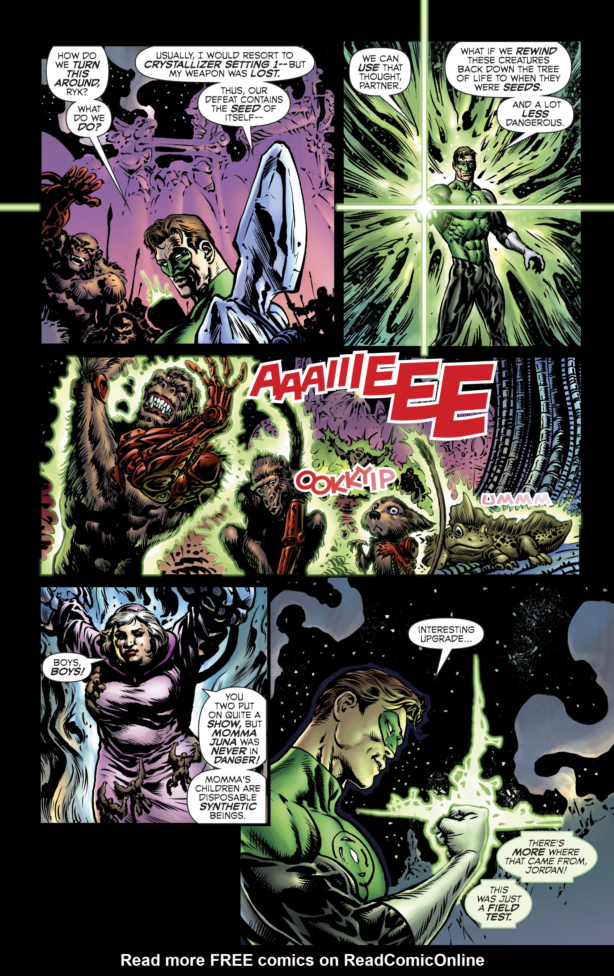 Read online The Green Lantern Season Two comic -  Issue #1 - 25