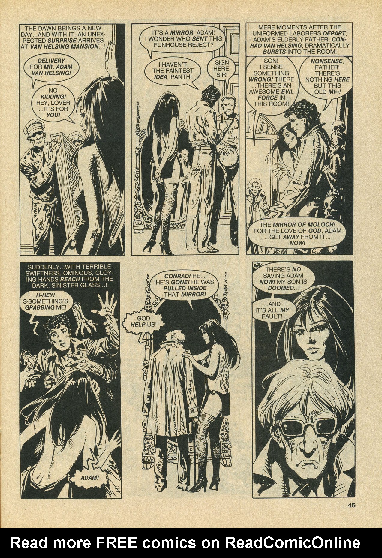 Read online Vampirella (1969) comic -  Issue #95 - 45