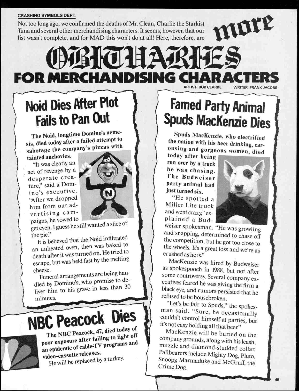 Read online MAD comic -  Issue #311 - 47