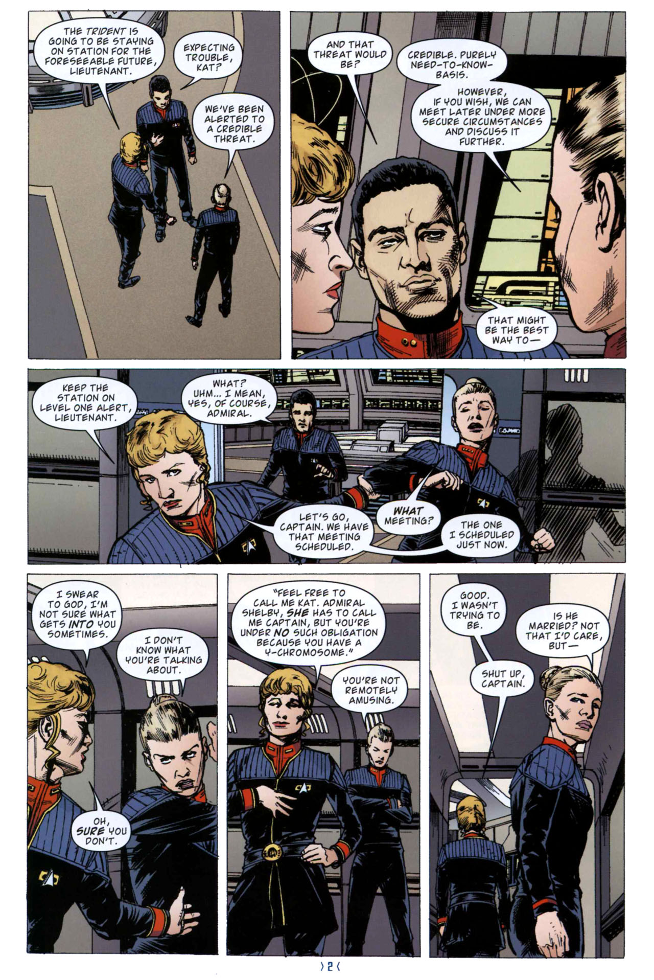 Read online Star Trek: New Frontier comic -  Issue #2 - 4