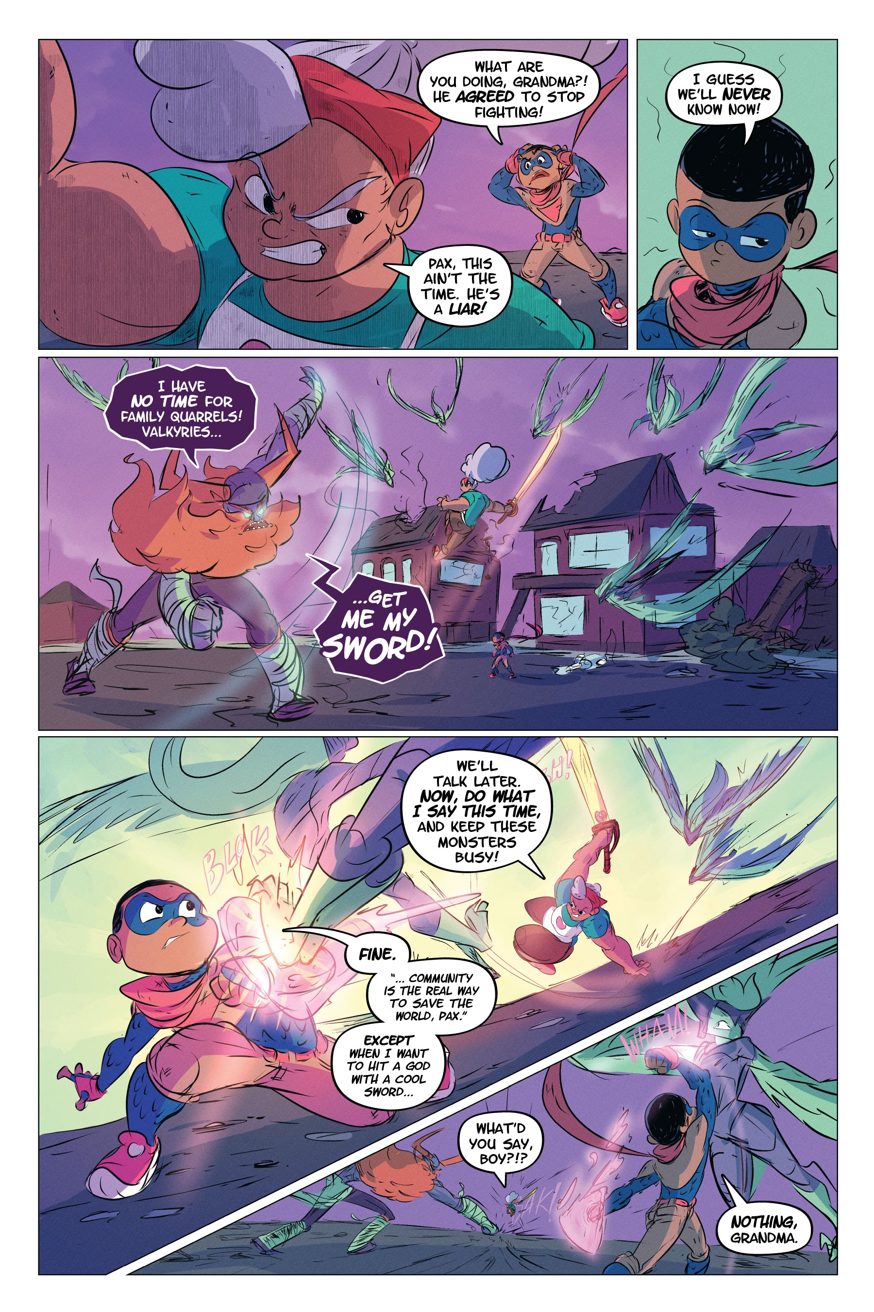 Read online Pax Samson: The Cookout comic -  Issue # TPB (Part 2) - 2