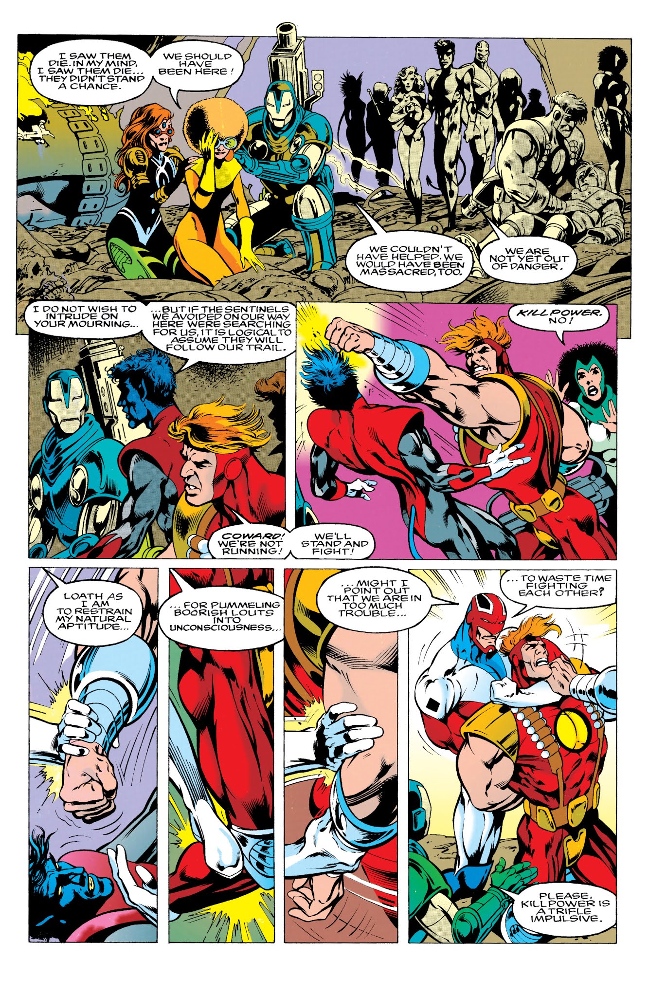 Read online Excalibur Visionaries: Alan Davis comic -  Issue # TPB 3 (Part 2) - 89