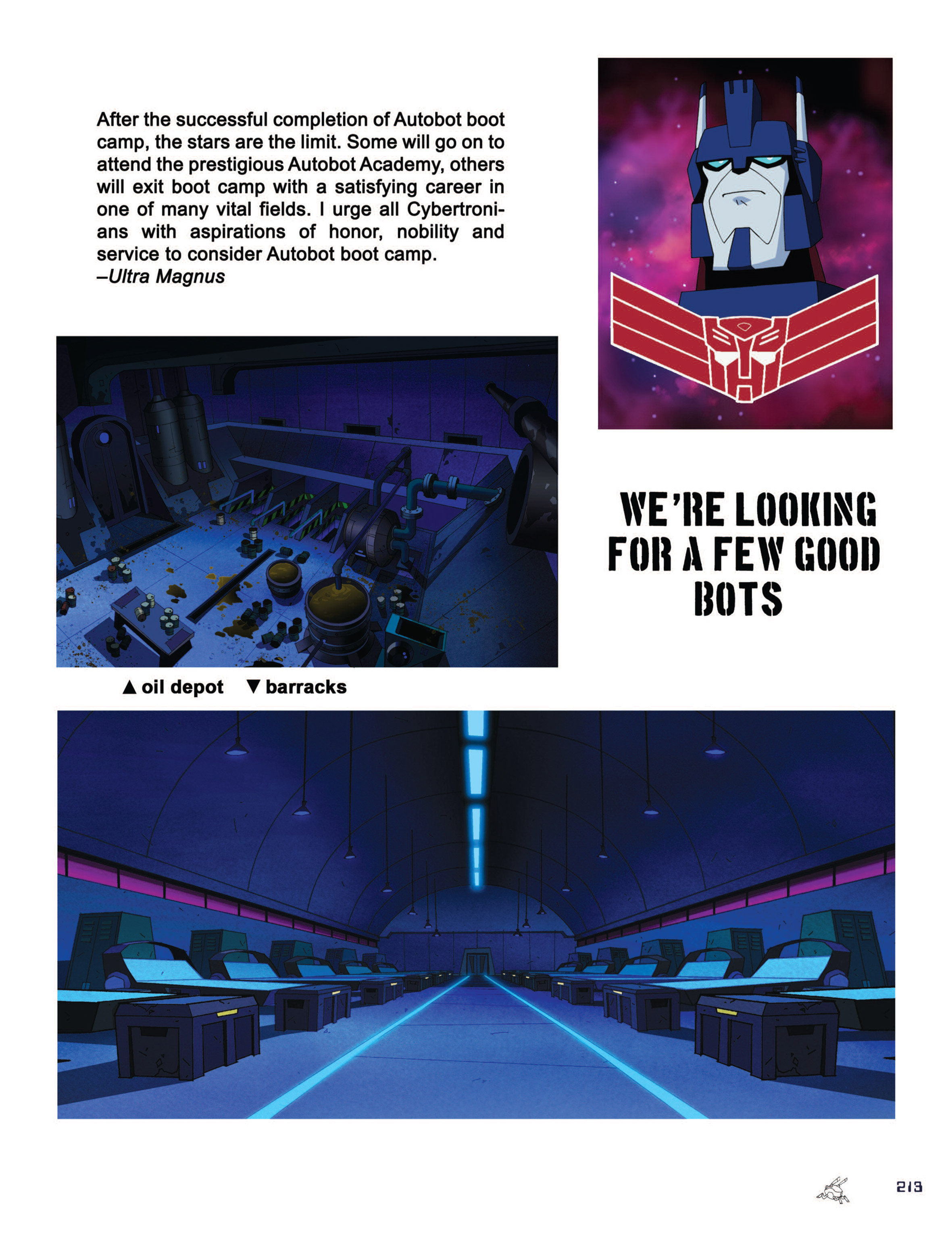 Read online Transformers Animated: The Allspark Almanac comic -  Issue # TPB 1 - 214