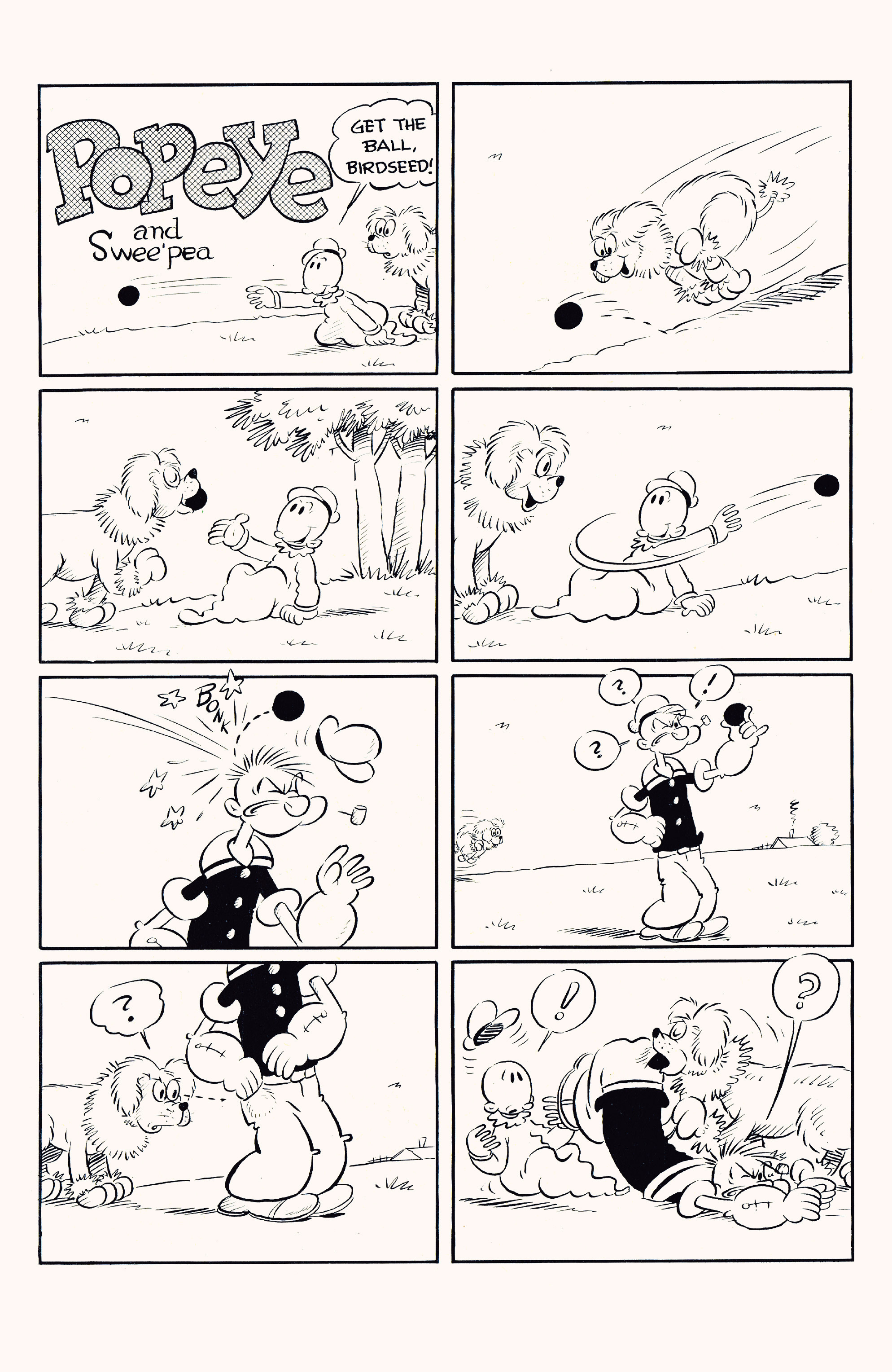 Read online Classic Popeye comic -  Issue #39 - 35