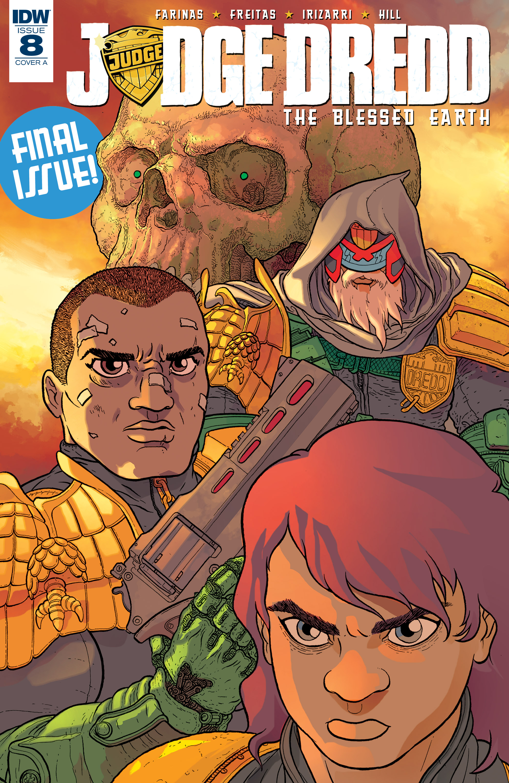 Read online Judge Dredd: The Blessed Earth comic -  Issue #8 - 1