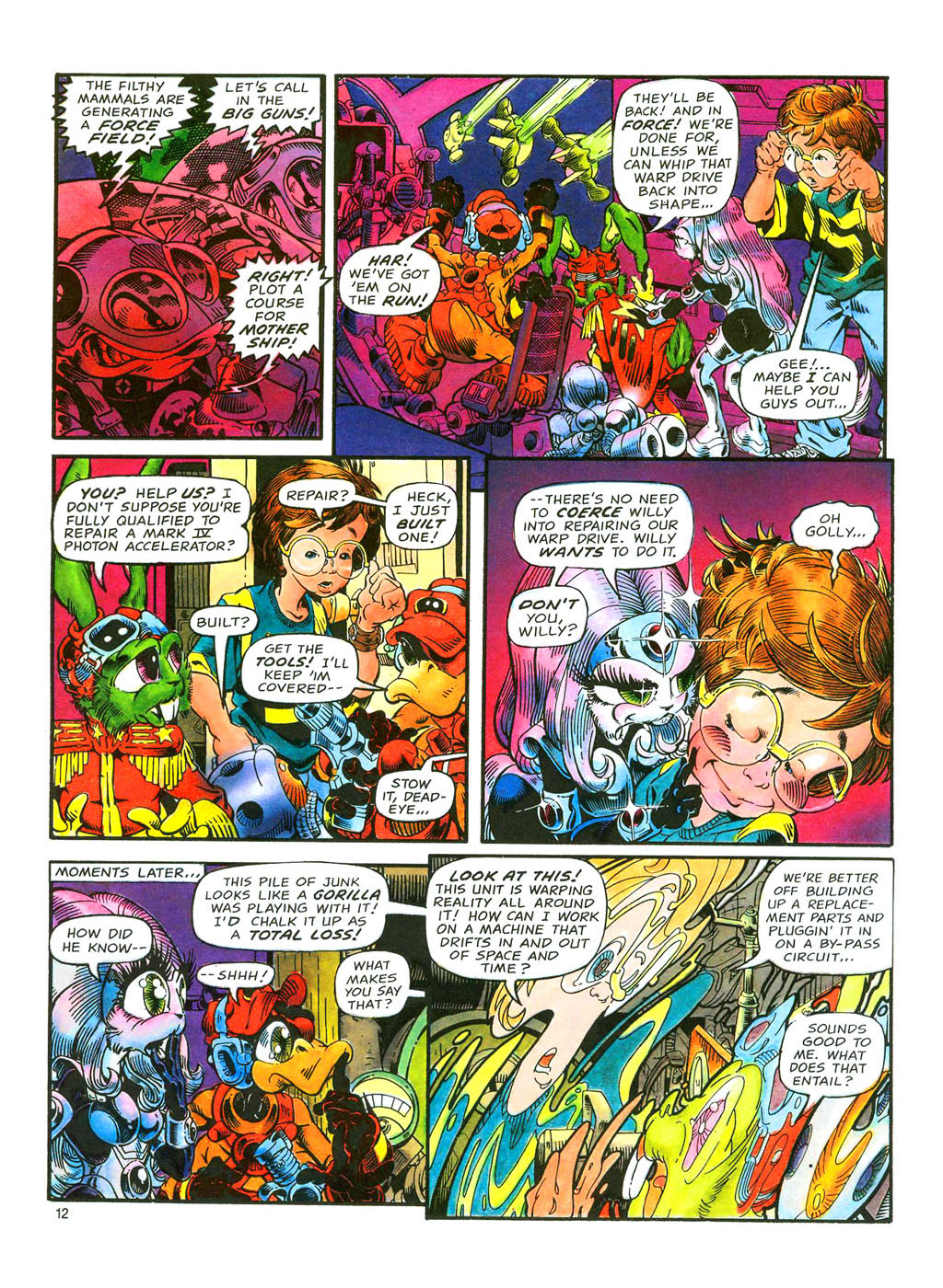 Read online Bucky O'Hare (1986) comic -  Issue # TPB - 14