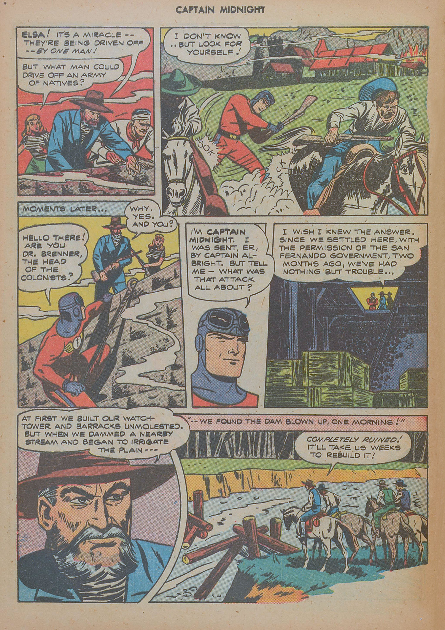 Read online Captain Midnight (1942) comic -  Issue #60 - 28