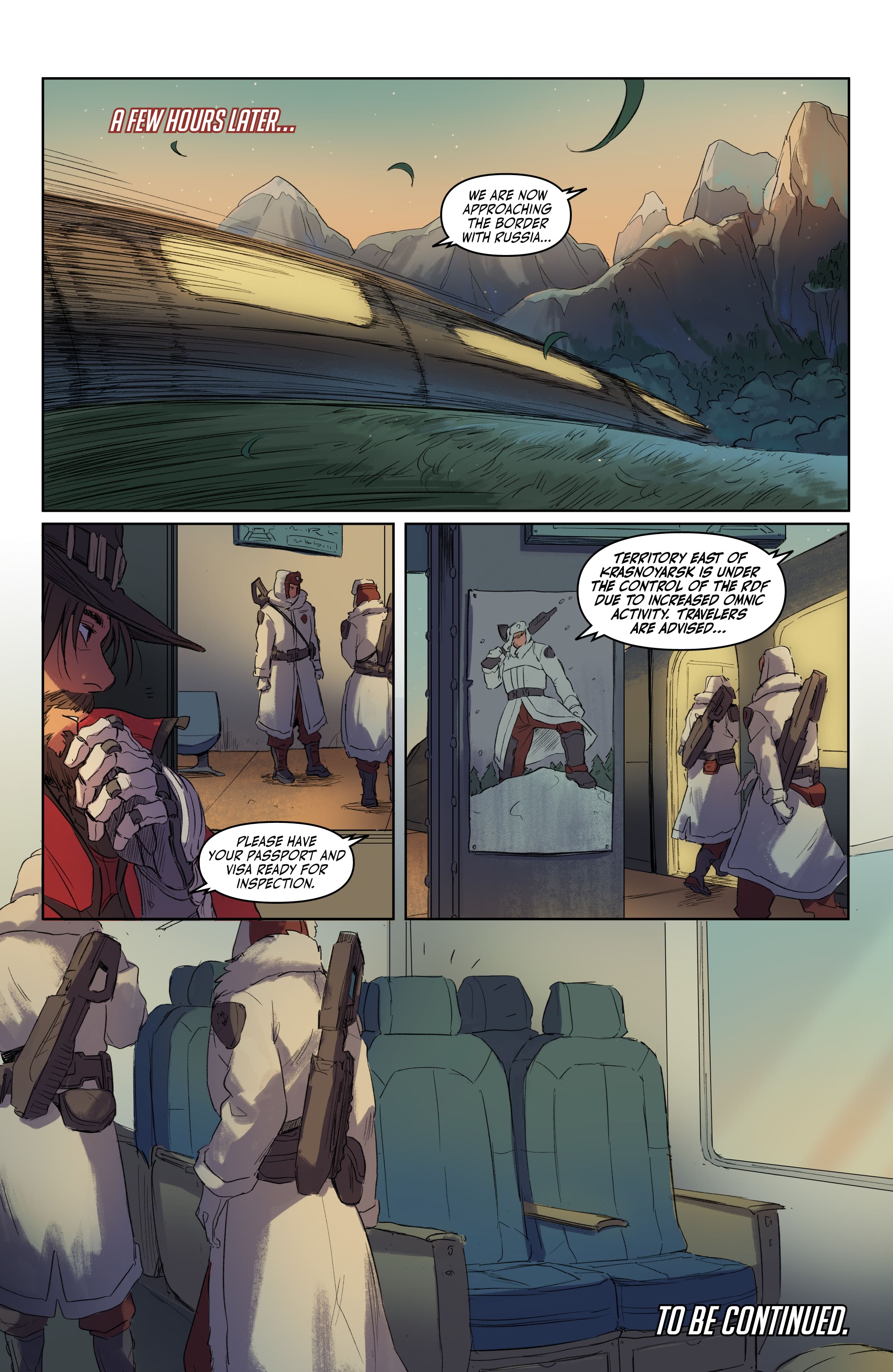 Read online Overwatch: New Blood comic -  Issue #3 - 22