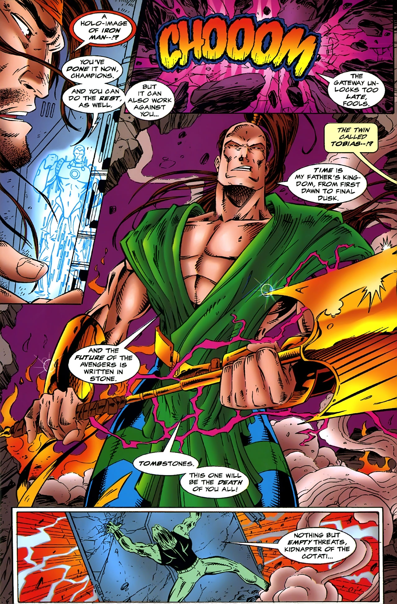 Read online Avengers: Timeslide comic -  Issue # Full - 12