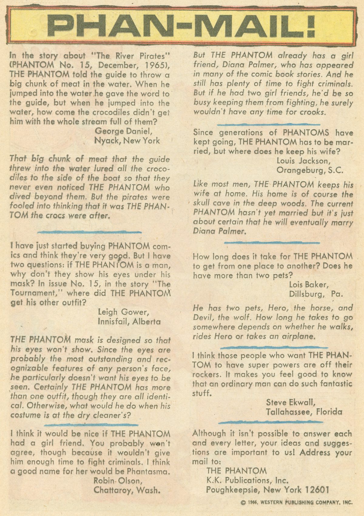 Read online The Phantom (1962) comic -  Issue #17 - 20